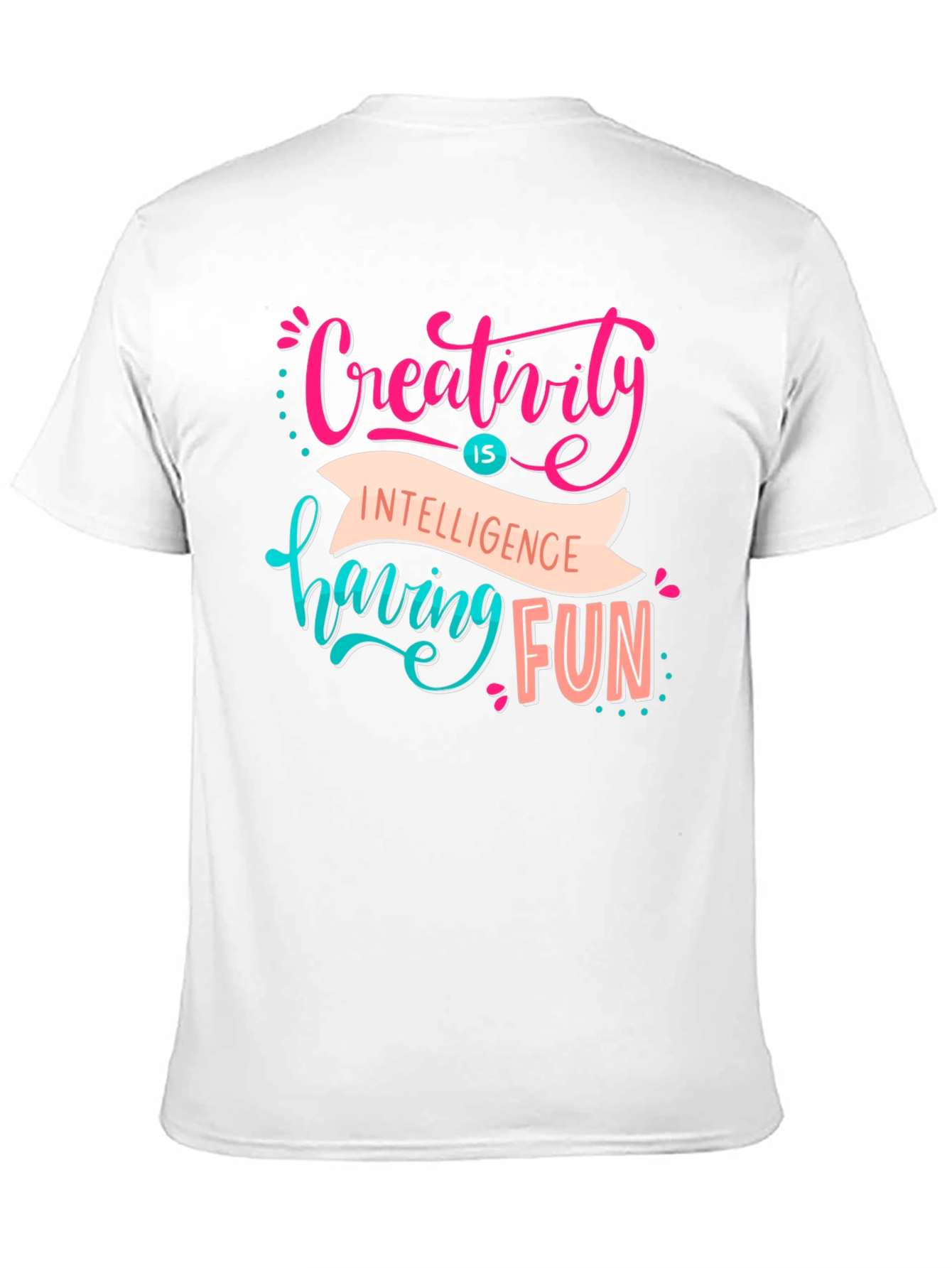Black Creativity T-Shirt - Fun, Stylish Design view 11
