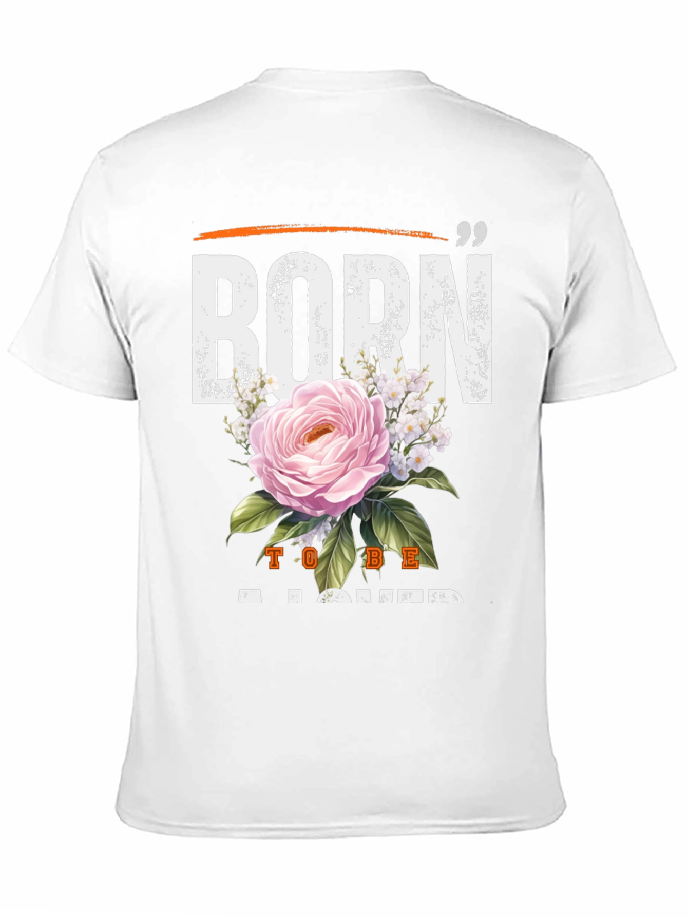 Black Born to Be Loved Black Graphic Tee view 11