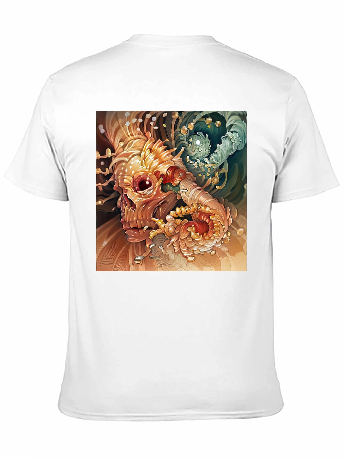 Black Skull Art Graphic Tee - Unique Design view 11