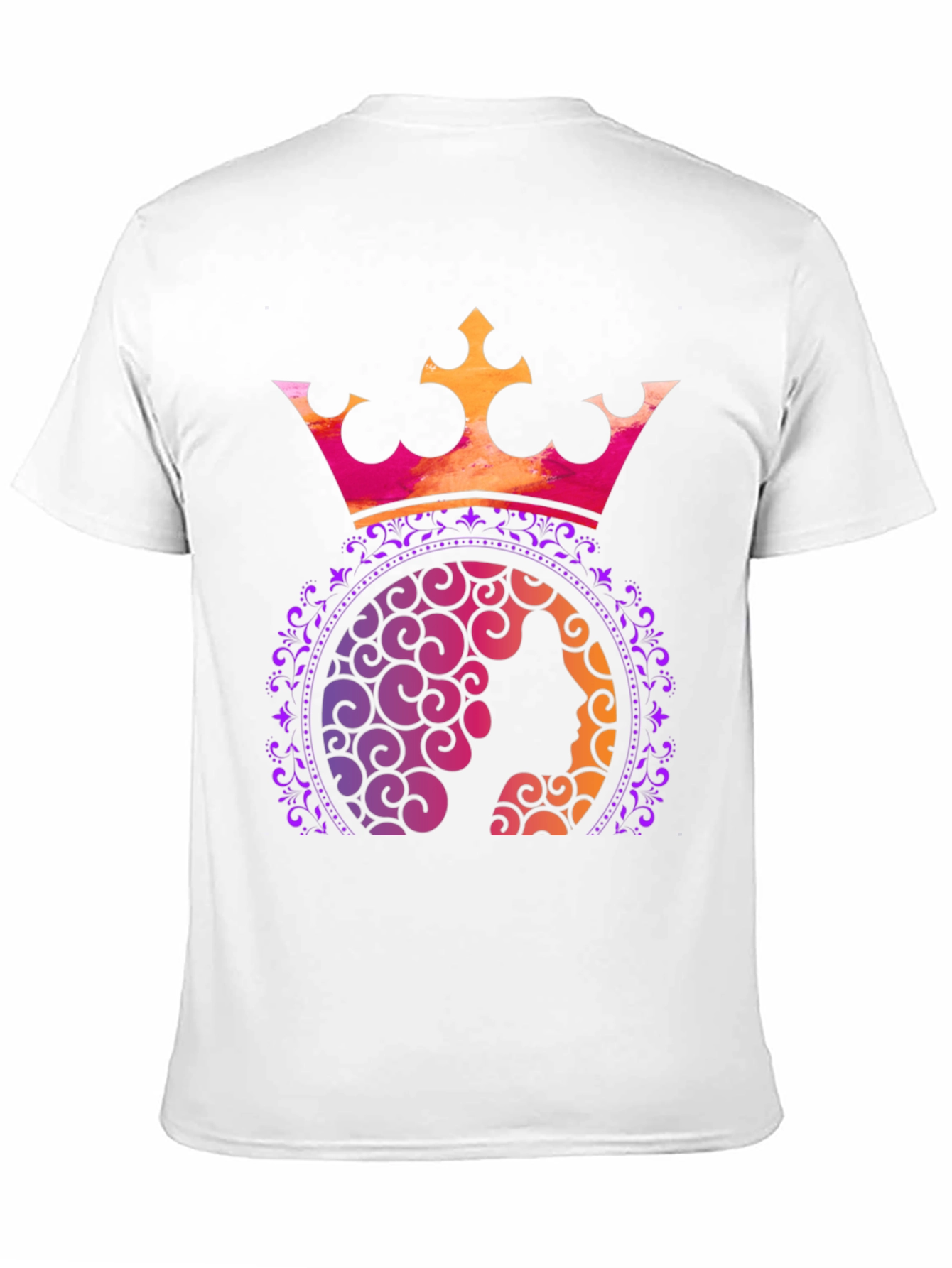 Black Queen Crown Graphic T-Shirt - Stylish Tee view 11