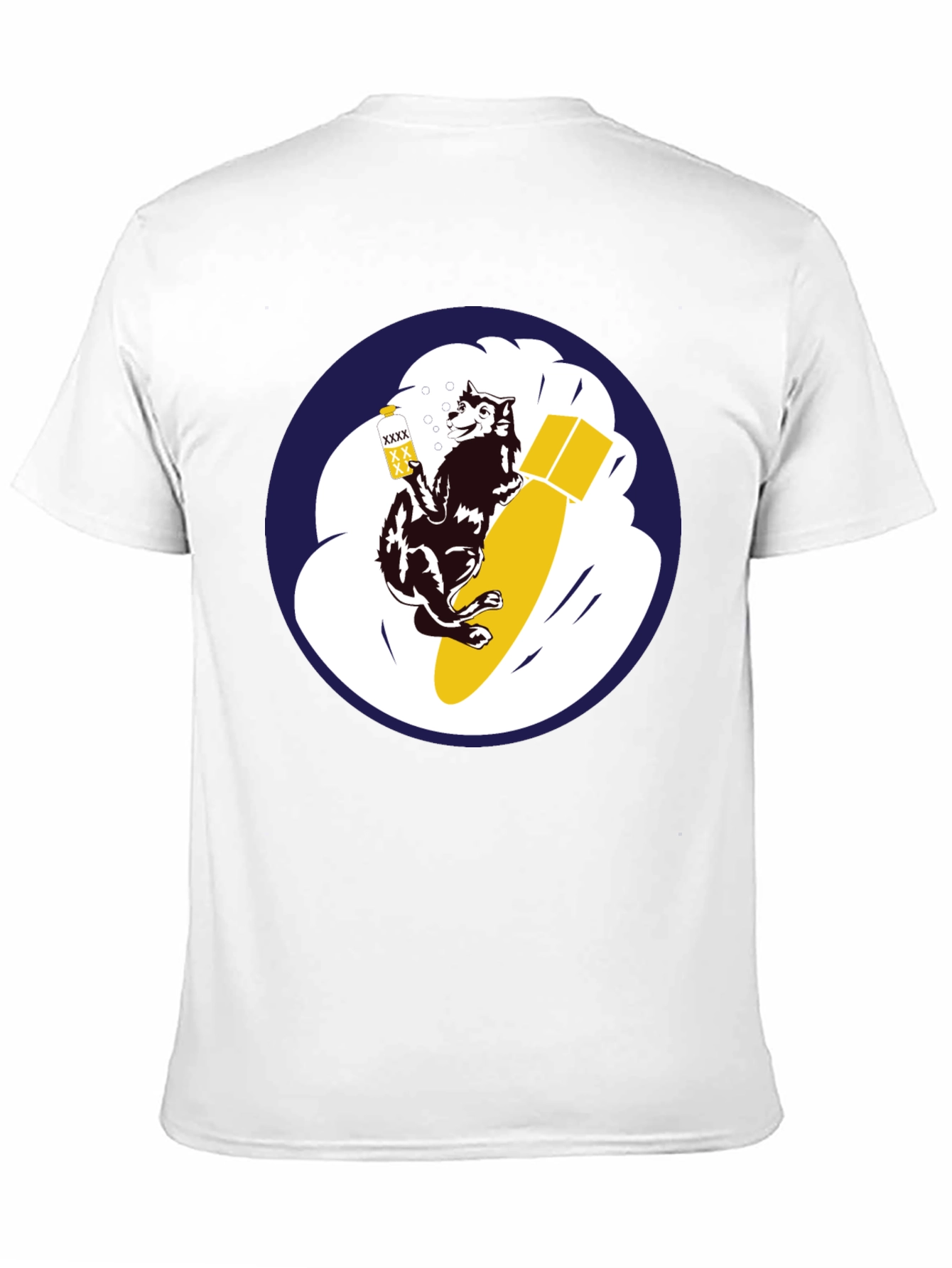 Black Cool Dog Bomb T-Shirt view 11