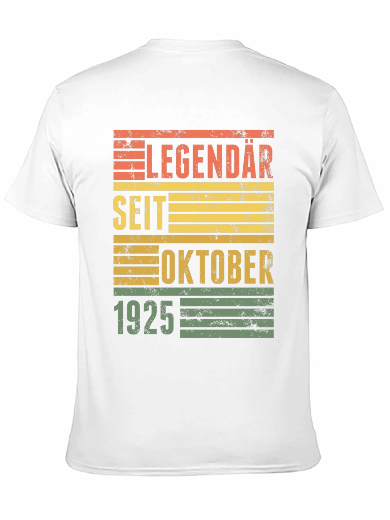 Black Legendary Since October 1925 T-Shirt view 11