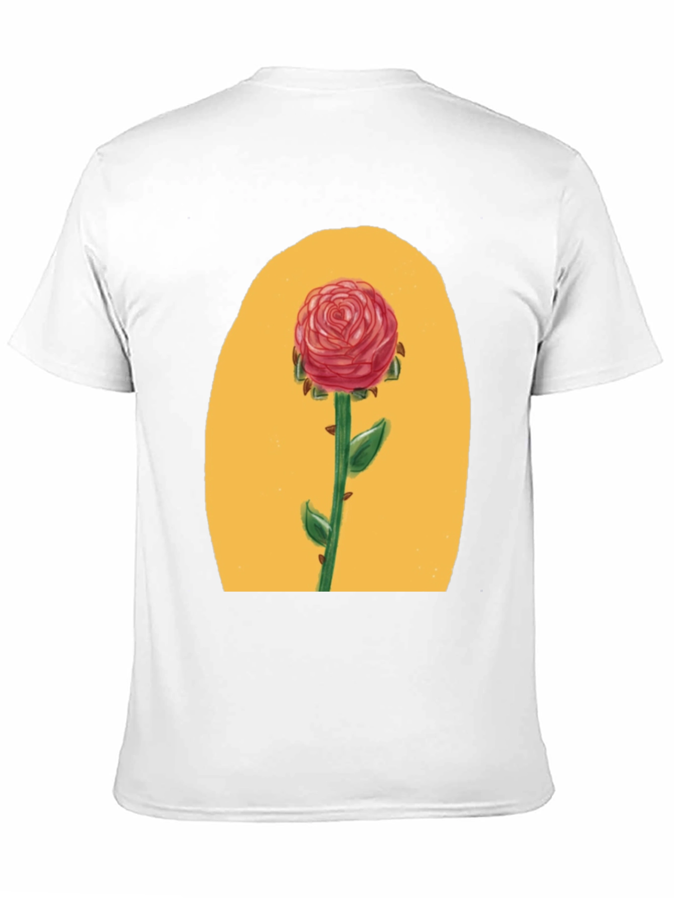 Black Rose Graphic Tee - Beauty & Beast Inspired view 11