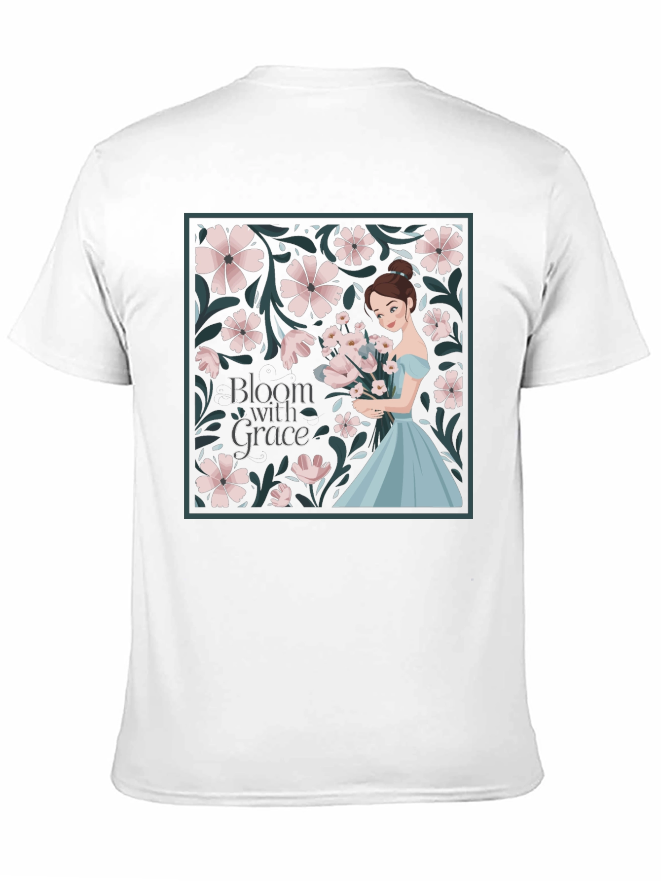 Black Bloom with Grace T-Shirt view 11