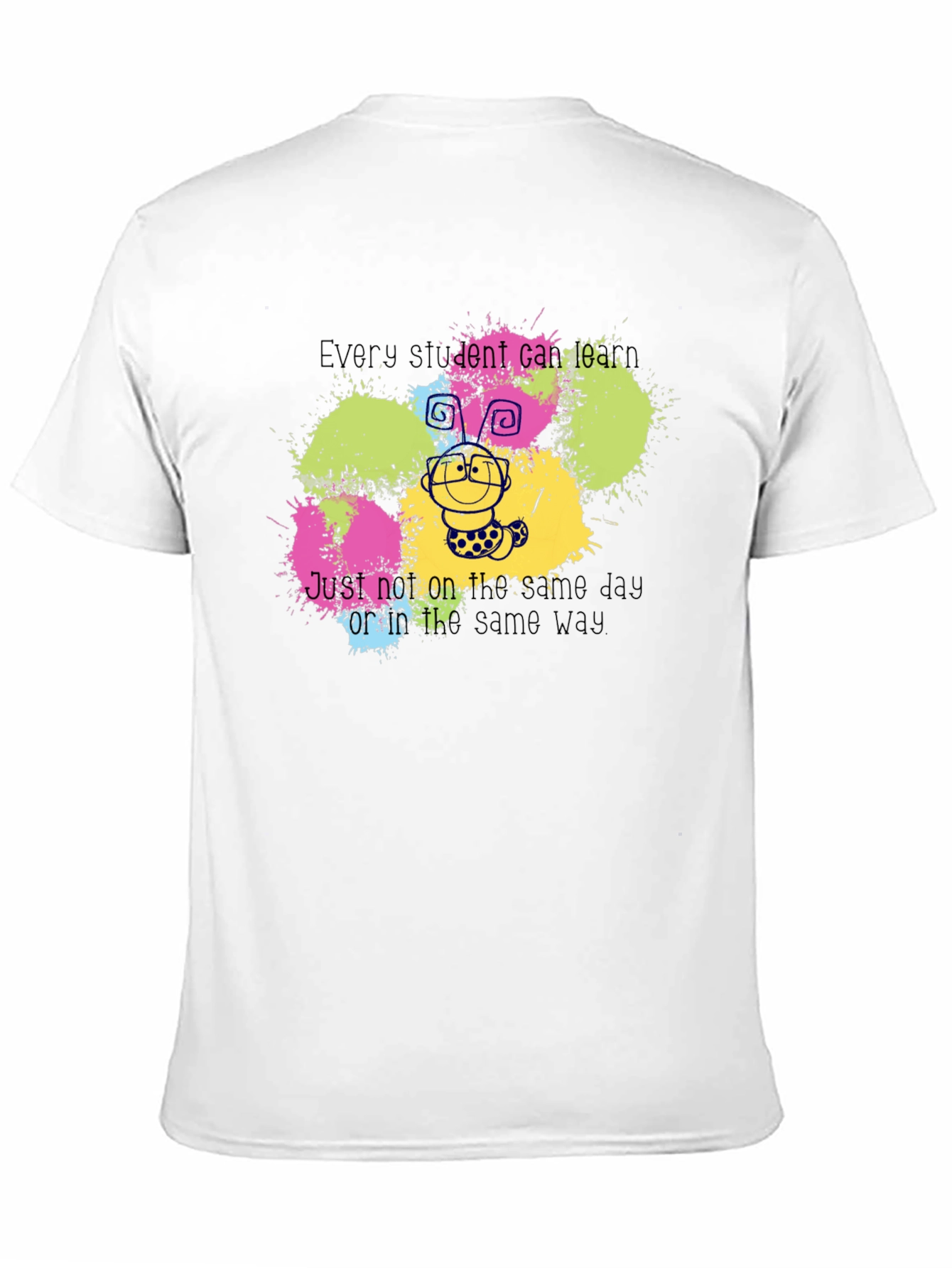 Black Every Student Can Learn T-Shirt view 11