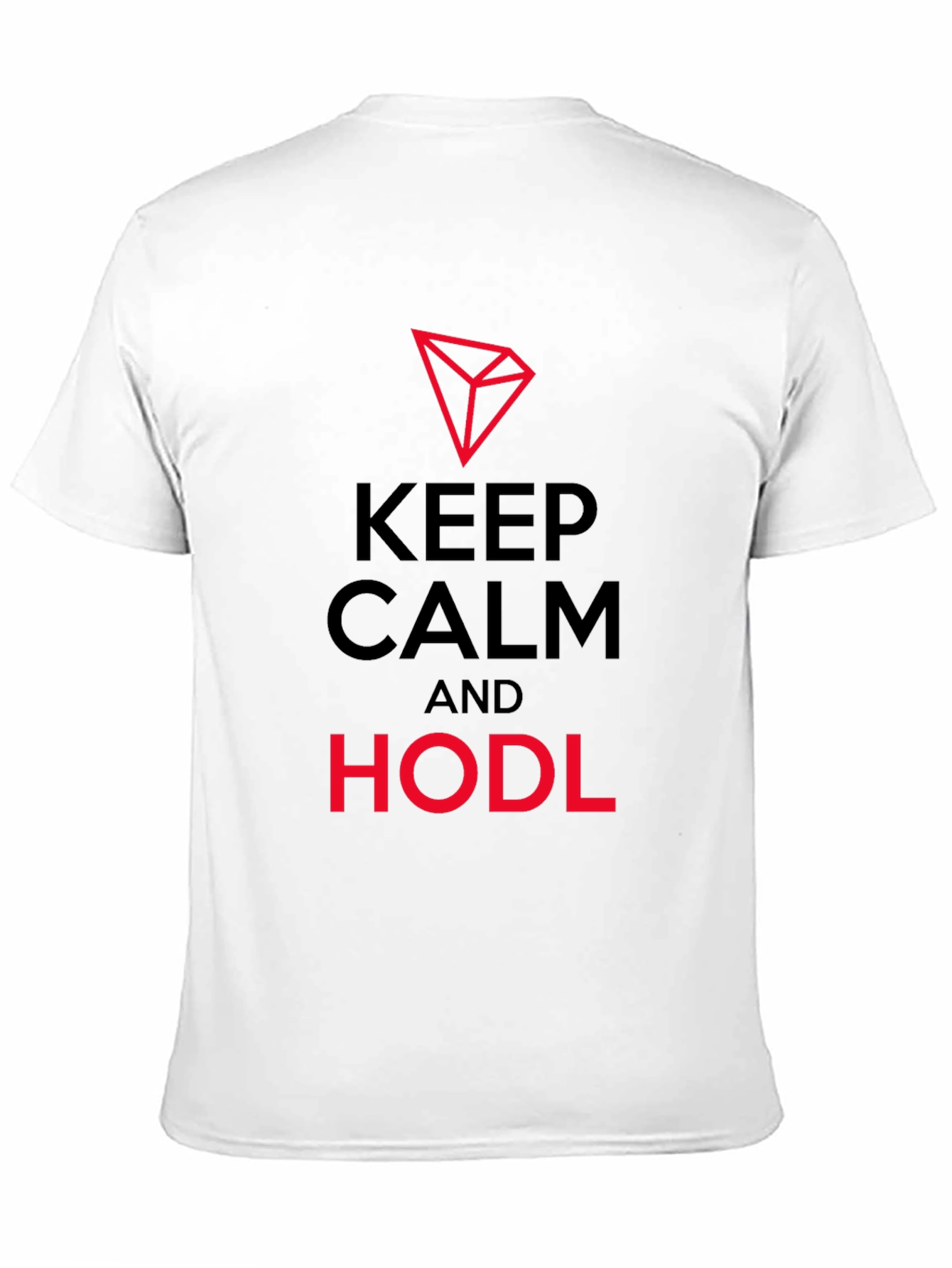Keep Calm & HODL Black T-Shirt - Crypto Investor - 11