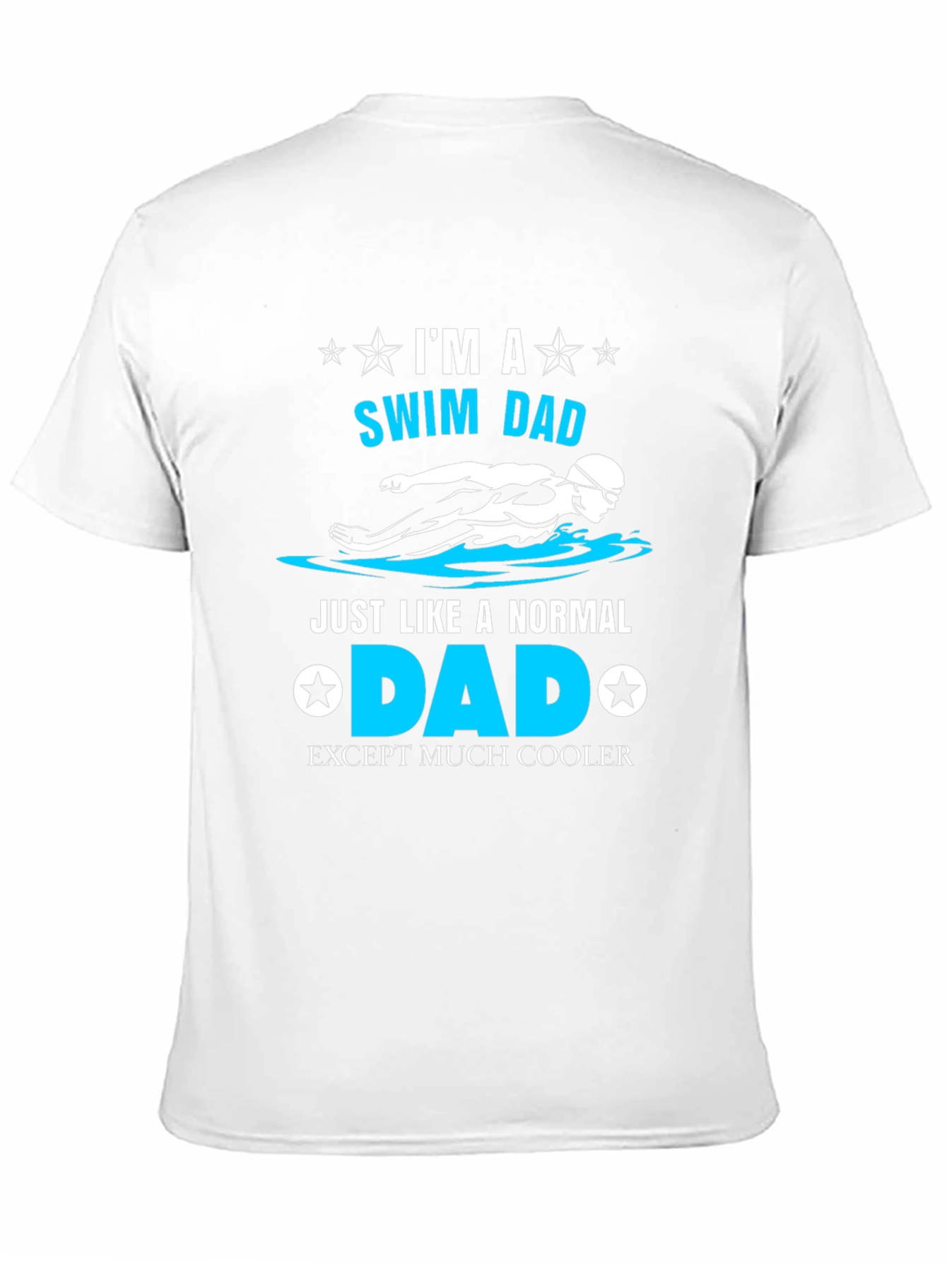 Swim Dad T-Shirt - Cool Father's Day Gift - 11