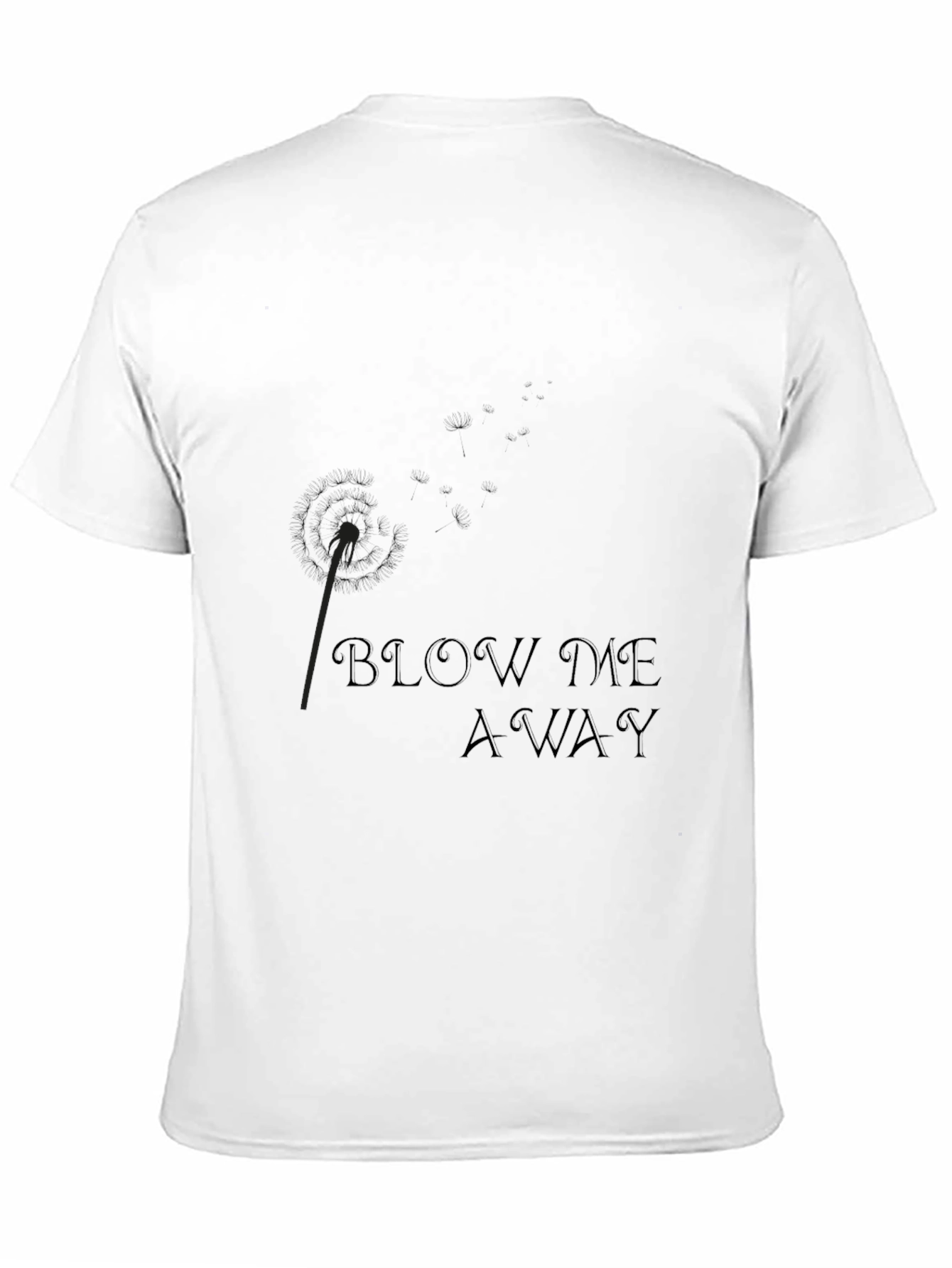 Black Blow Me Away Black Graphic Tee view 11