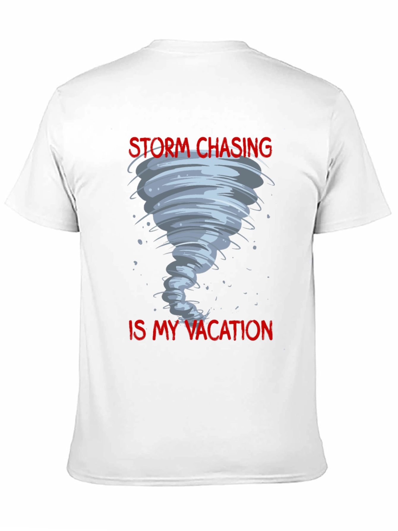 Black Storm Chasing Vacation Tee view 11