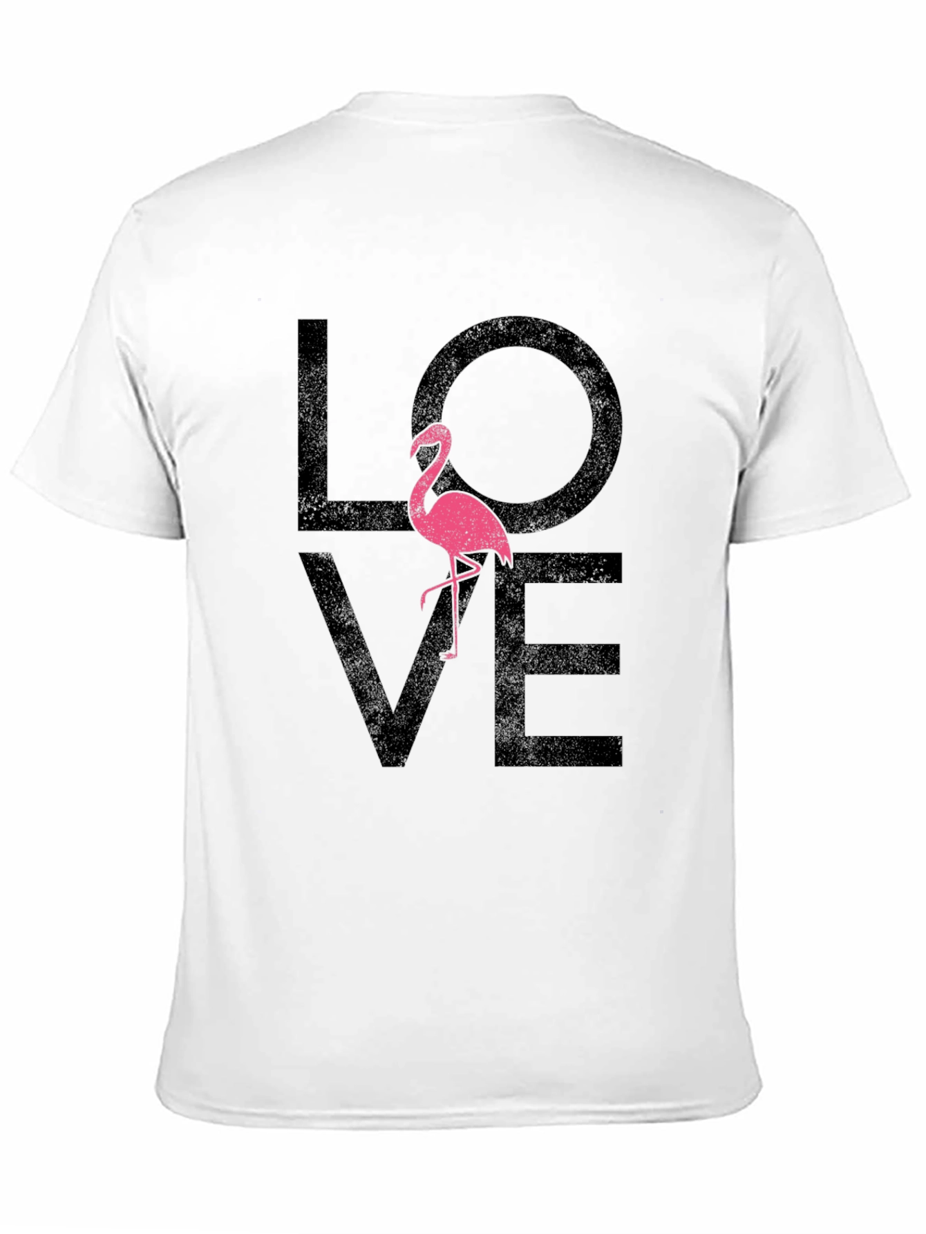 Black Flamingo Love T-Shirt - Stylish Graphic Tee view 11