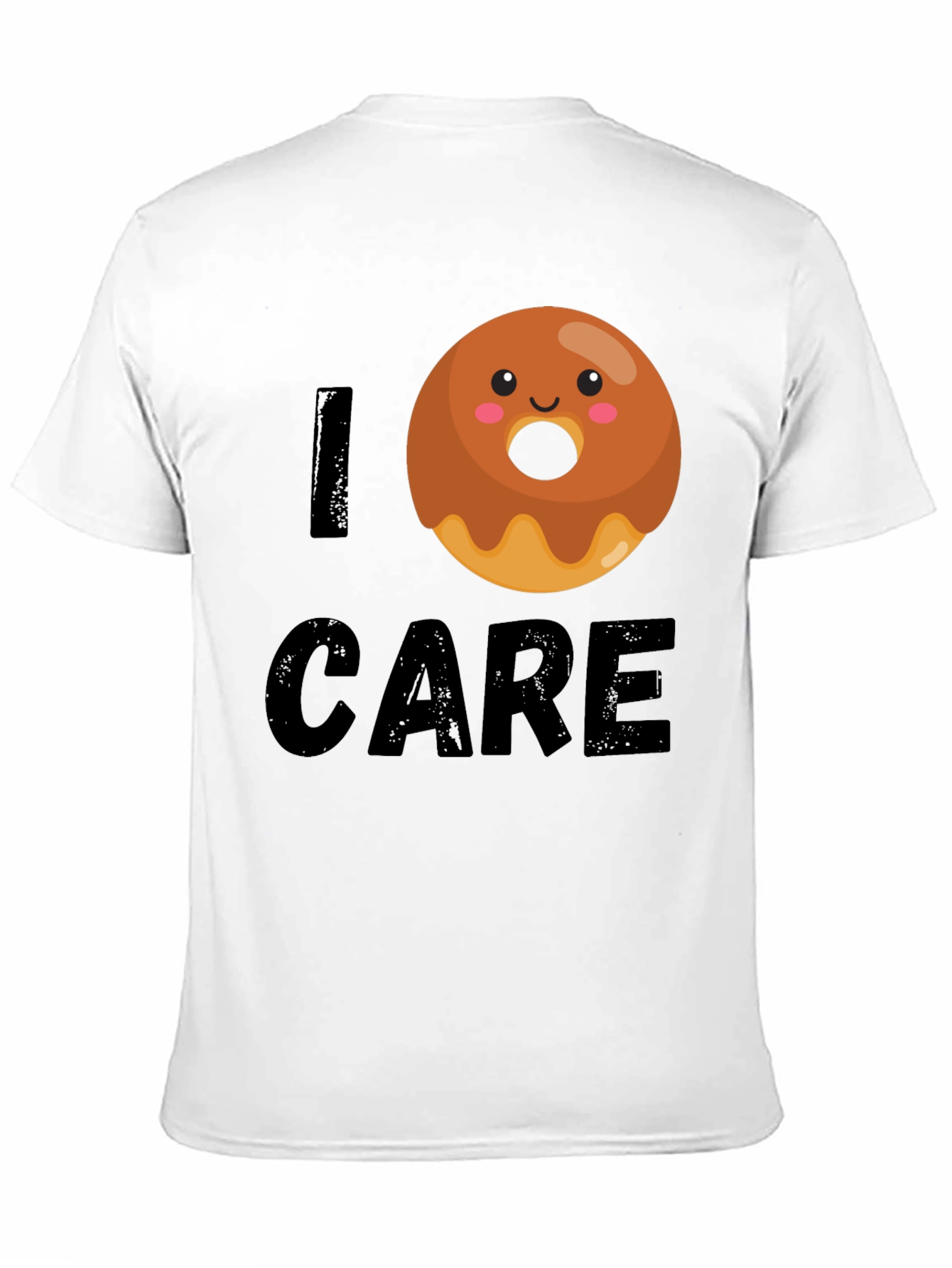 Black I Donut Care Graphic Tee view 11
