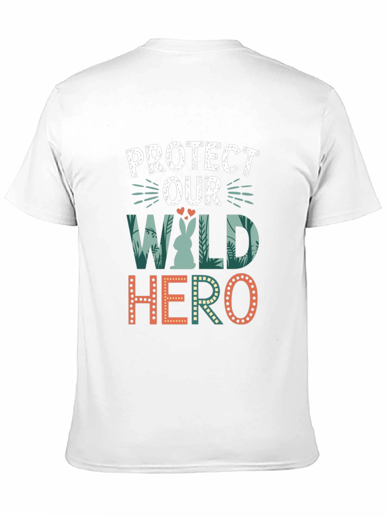 Black Protect Our Wild Hero Graphic Tee view 11