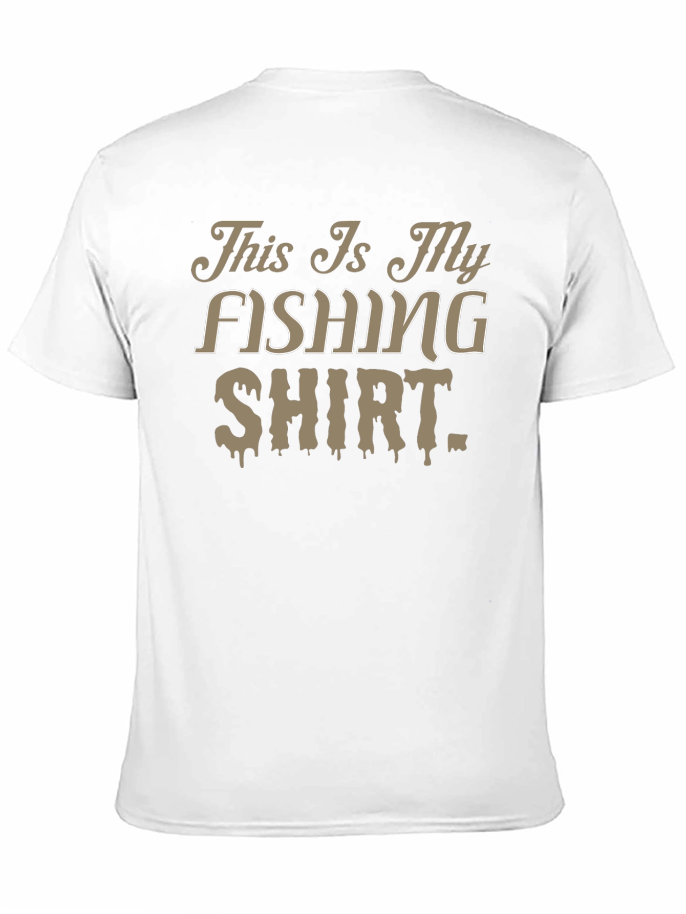 Black Funny Fishing Shirt - Men's Black Graphic Tee view 11