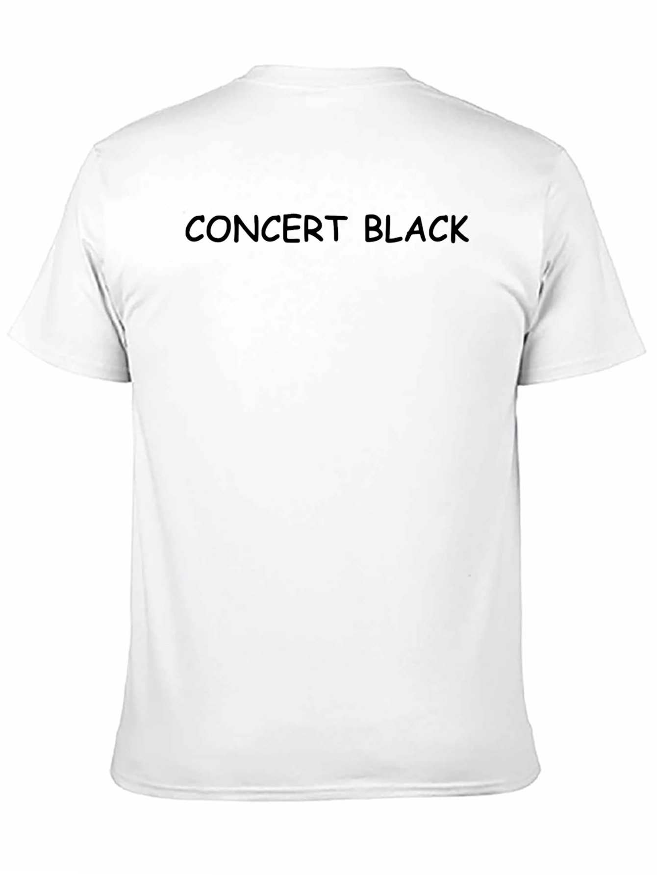 Concert Black Graphic Tee - Men's Casual Style - 11