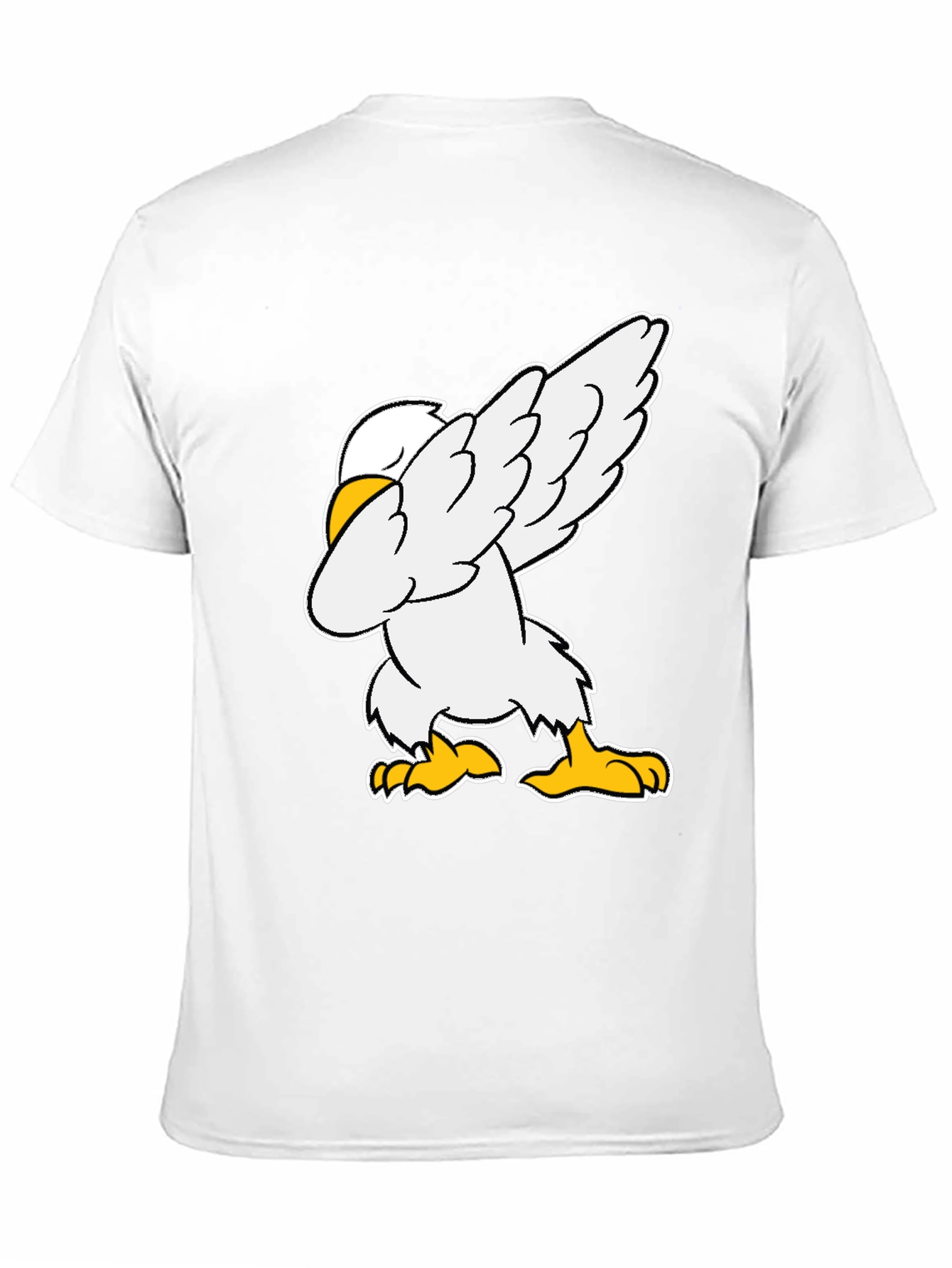 Black Dabbing Chicken Graphic Tee - Black view 11