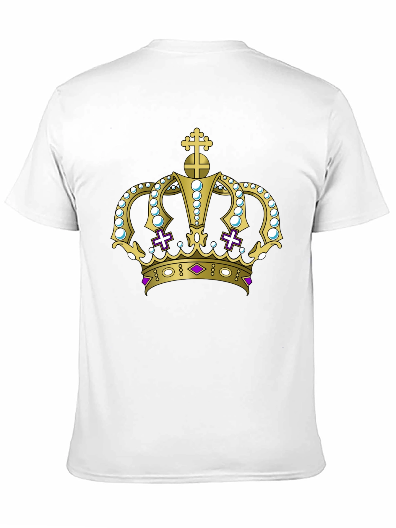 Black Regal Crown Graphic T-Shirt - Black view 11