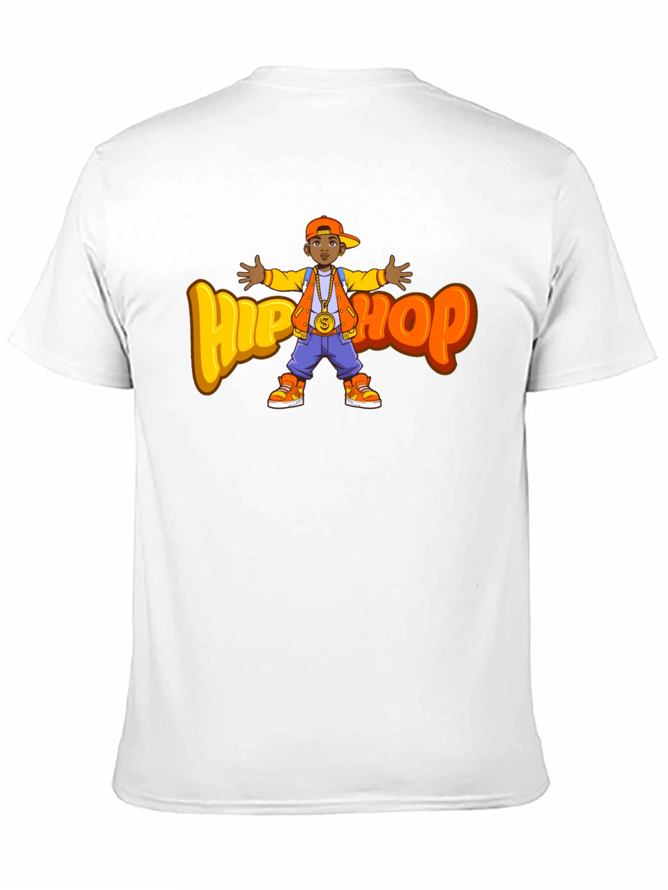 Black Hip Hop Kid Black T-Shirt view 11