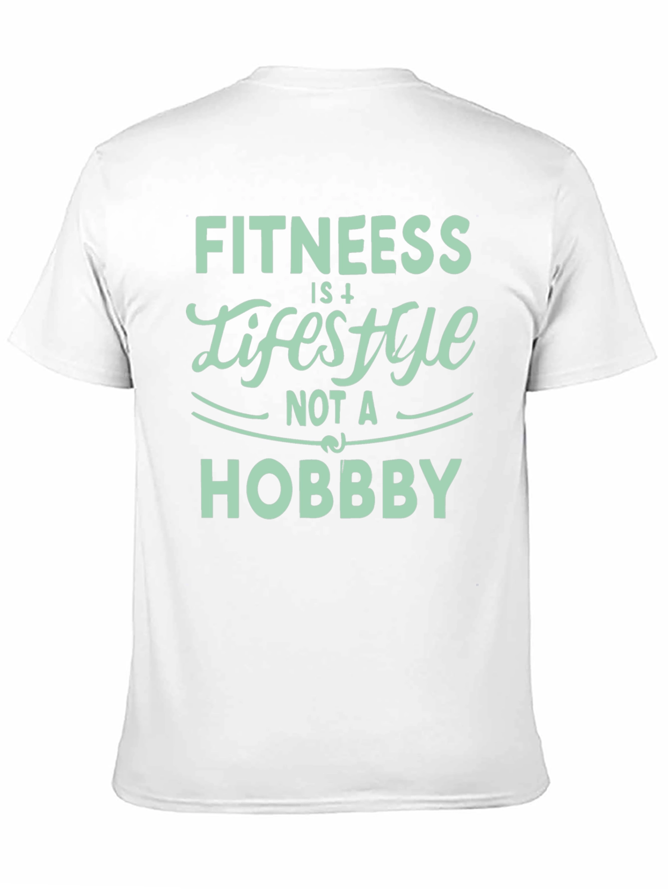Black Fitness Lifestyle Graphic Tee - Motivation Shirt view 11