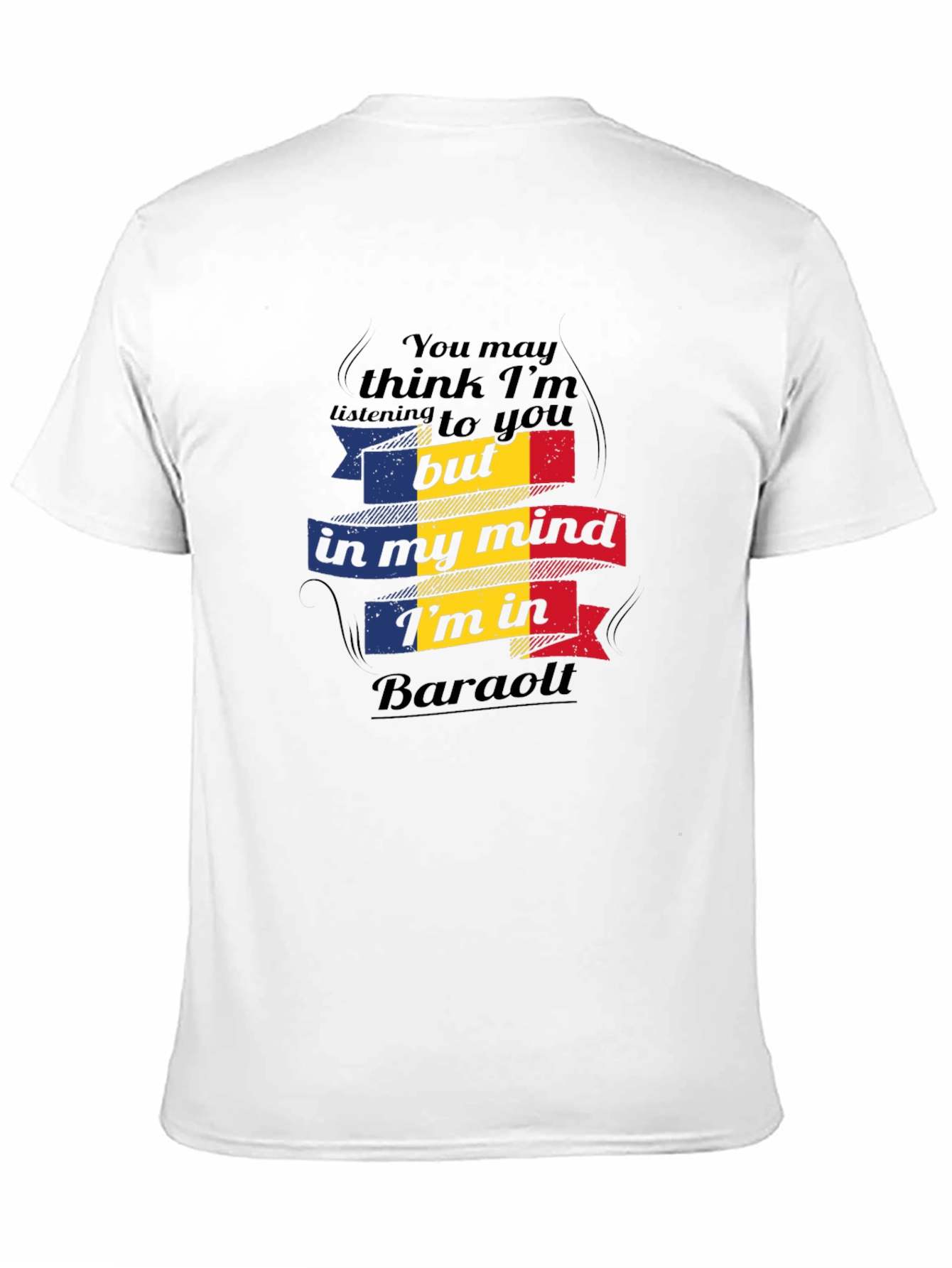 Black Baraolt Mind T-Shirt - Romania Flag Tee view 11