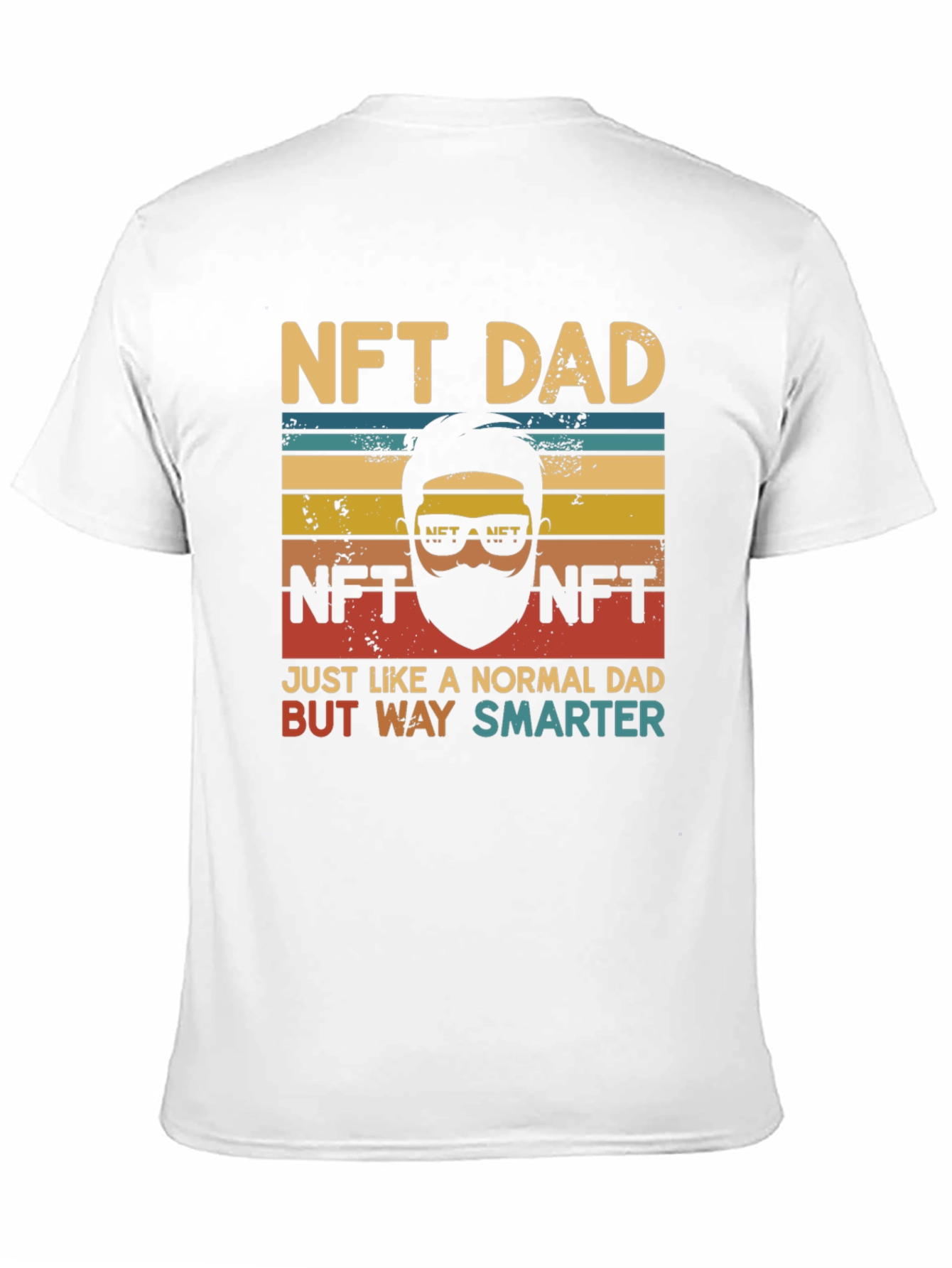 Black NFT Dad Graphic T-Shirt view 11