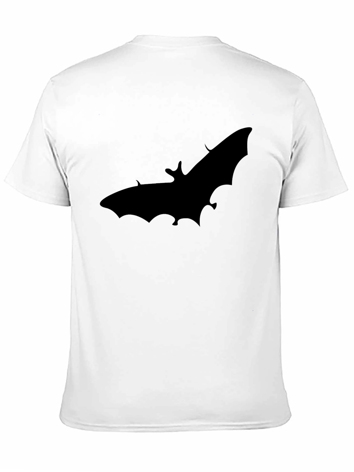 Black Bat Graphic Black T-Shirt - Halloween Tee view 11