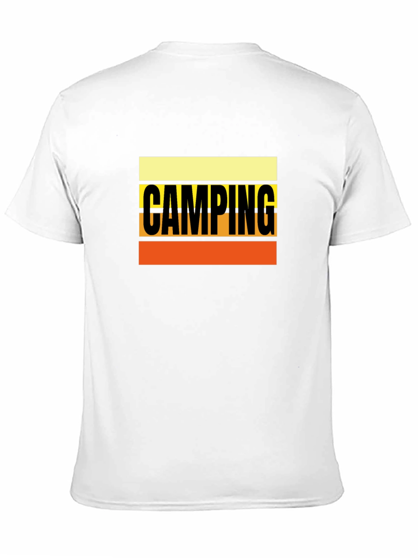 Black Camping Graphic T-Shirt, Outdoor Adventure Tee view 11