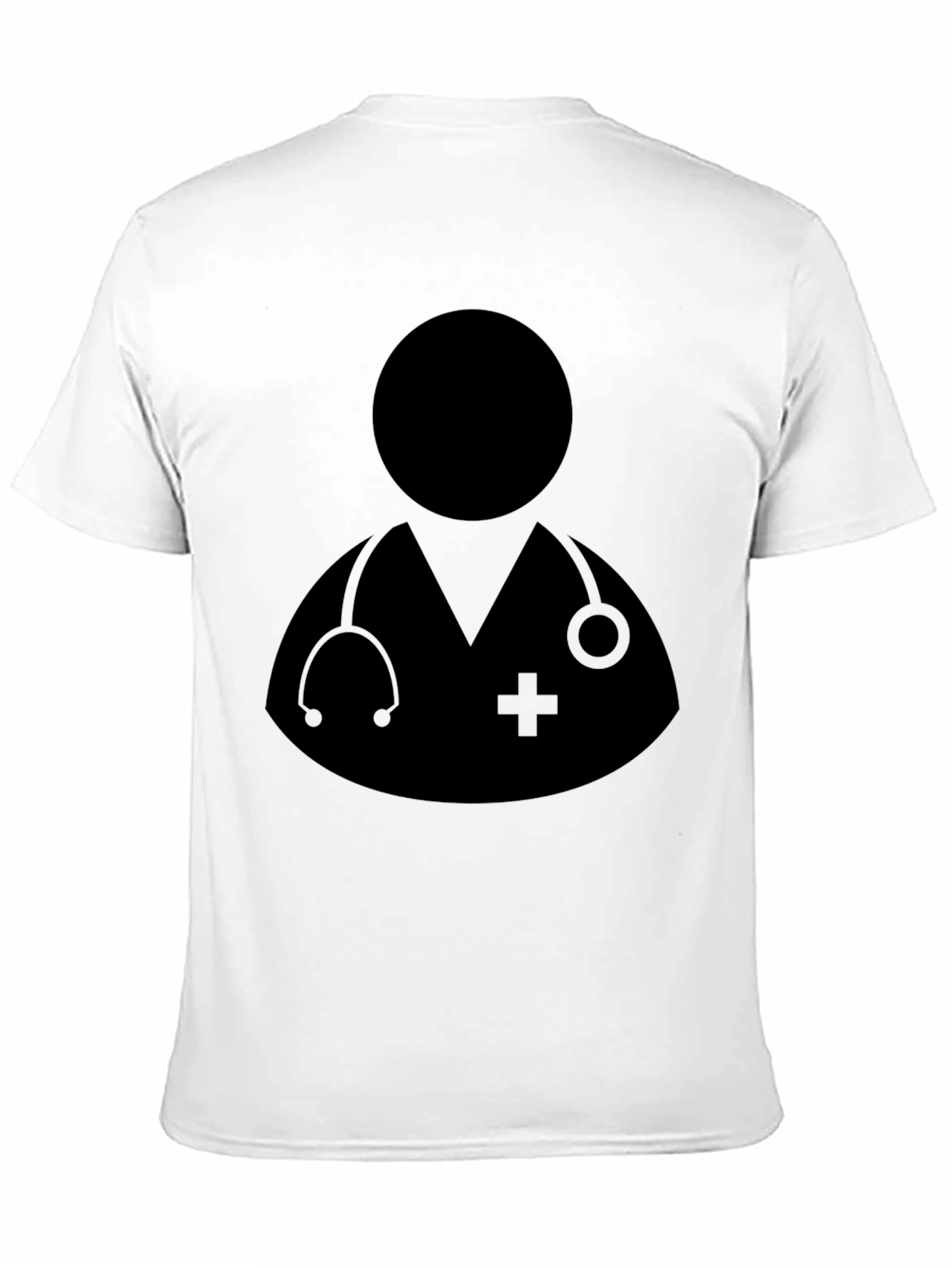 Black Doctor Graphic Black T-Shirt - Medical Professional Tee view 11