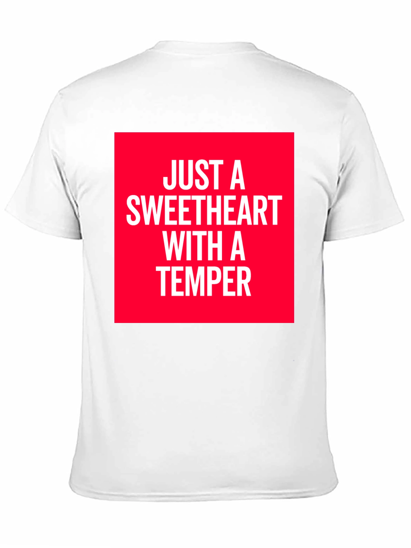 Black Sweetheart With A Temper Graphic T-Shirt view 11