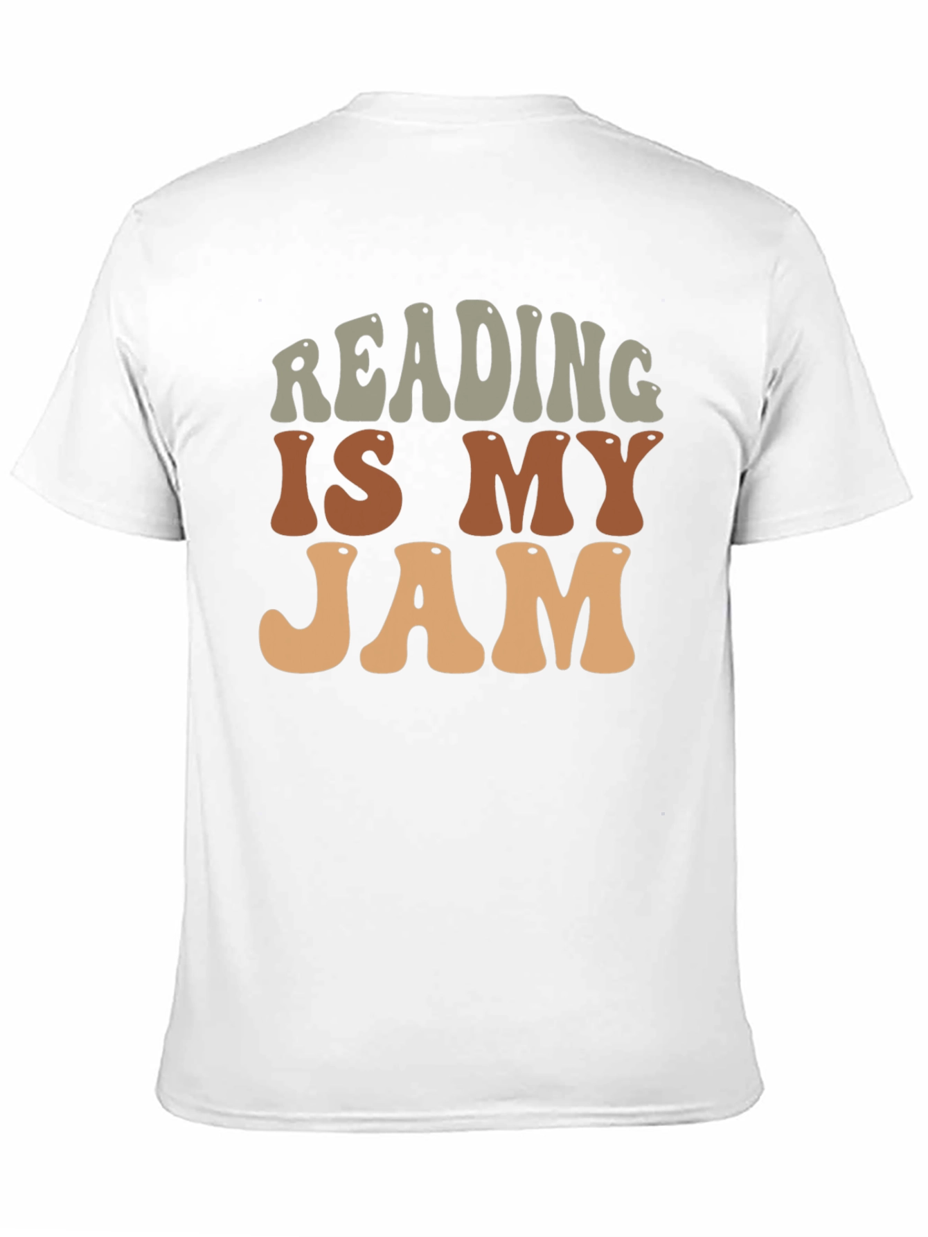 Black Reading Is My Jam Retro Graphic Tee view 11