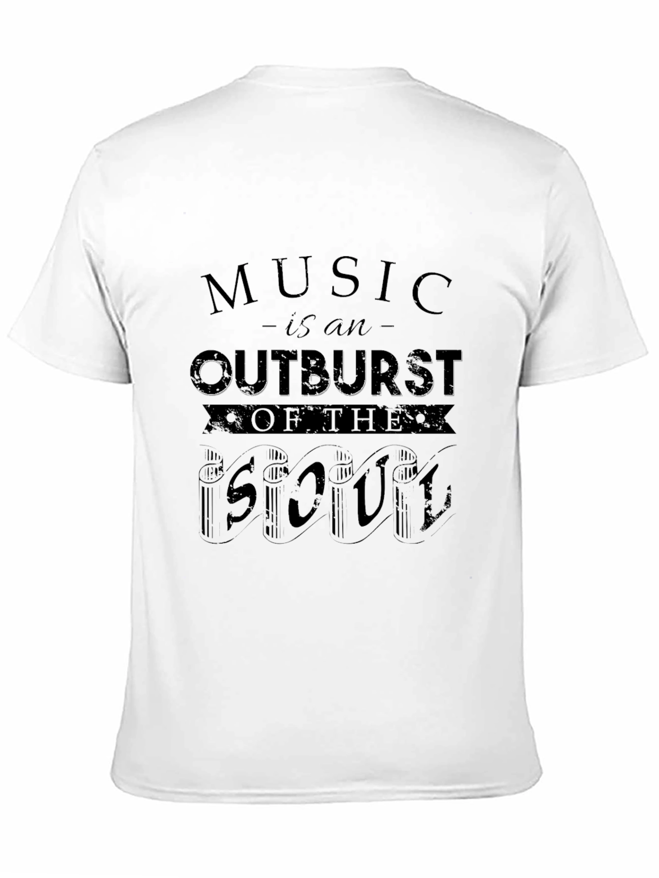 Black Music Is An Outburst Of The Soul Graphic T-Shirt view 11