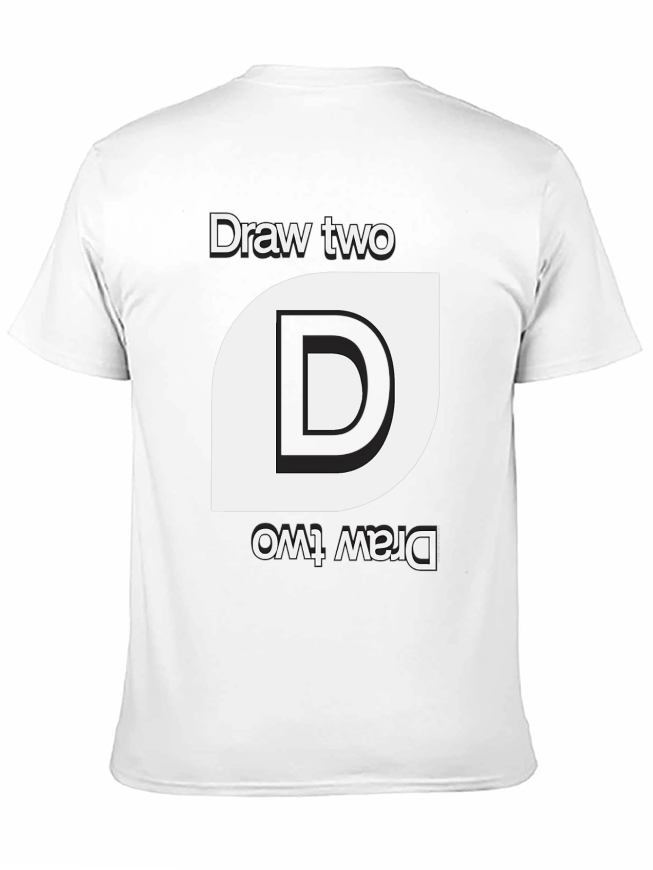 Black Draw Two Reversible T-Shirt view 11