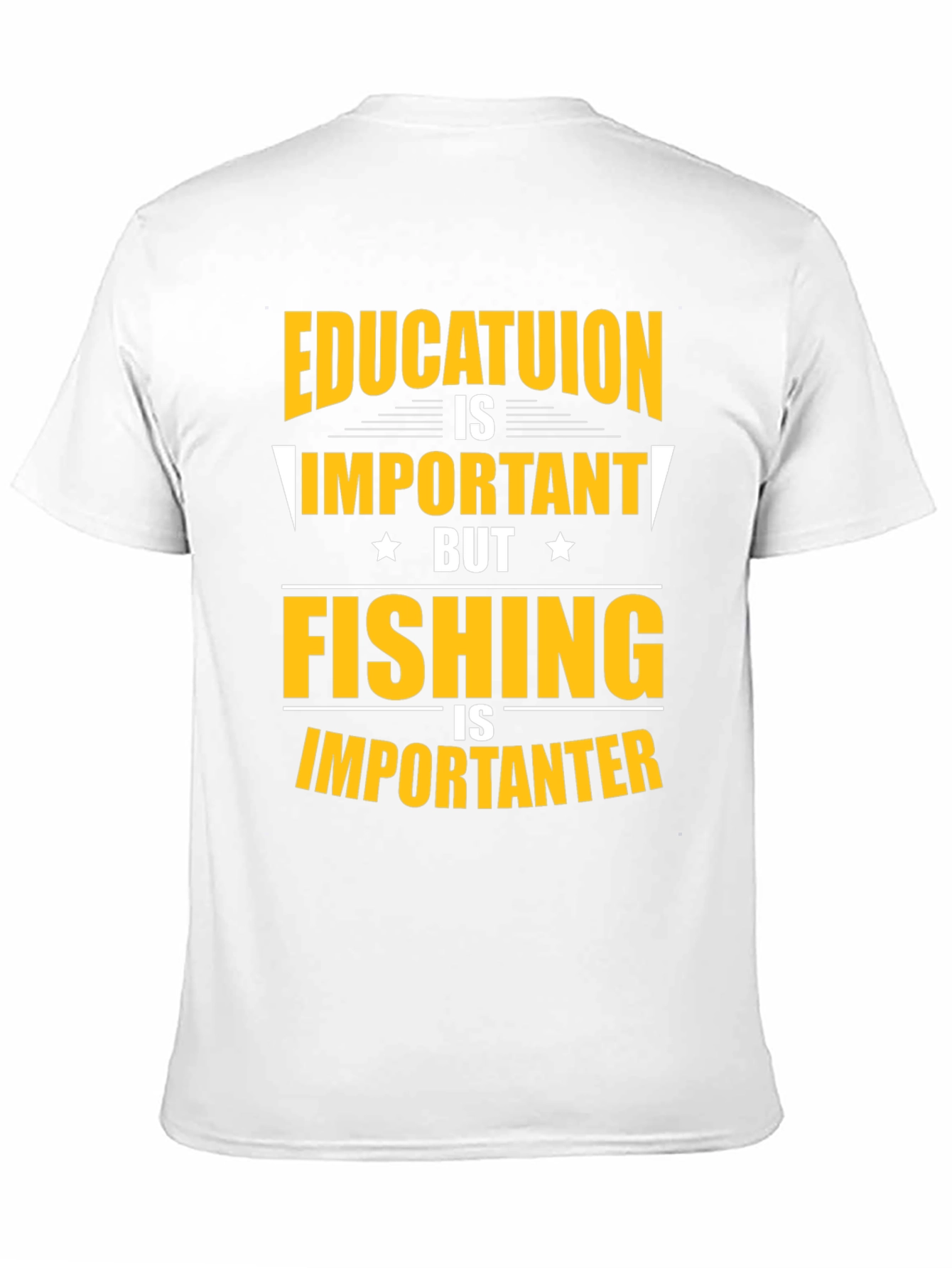 Black Fishing Is Importanter Graphic Tee view 11