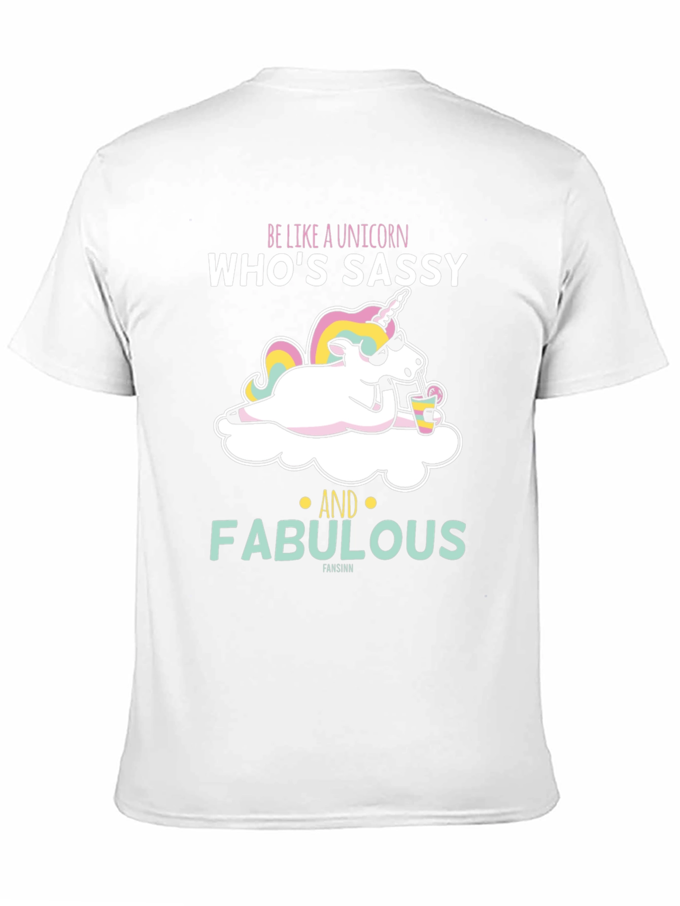 Black Sassy Unicorn T-Shirt view 11