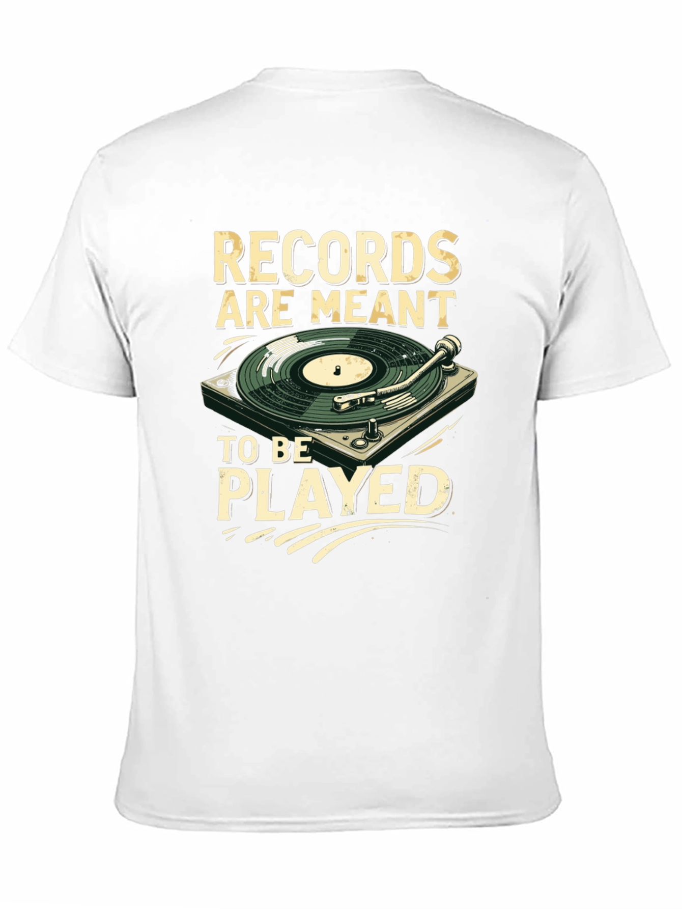 Black Records Are Meant To Be Played T-Shirt view 11