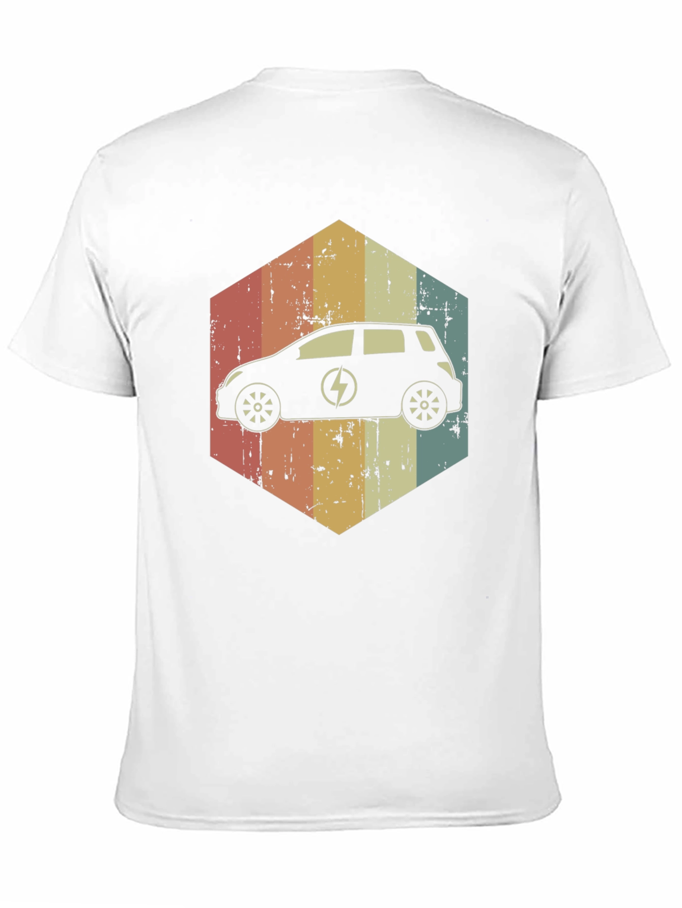 Electric Car Retro T-Shirt - Eco-Friendly Fashion - 11