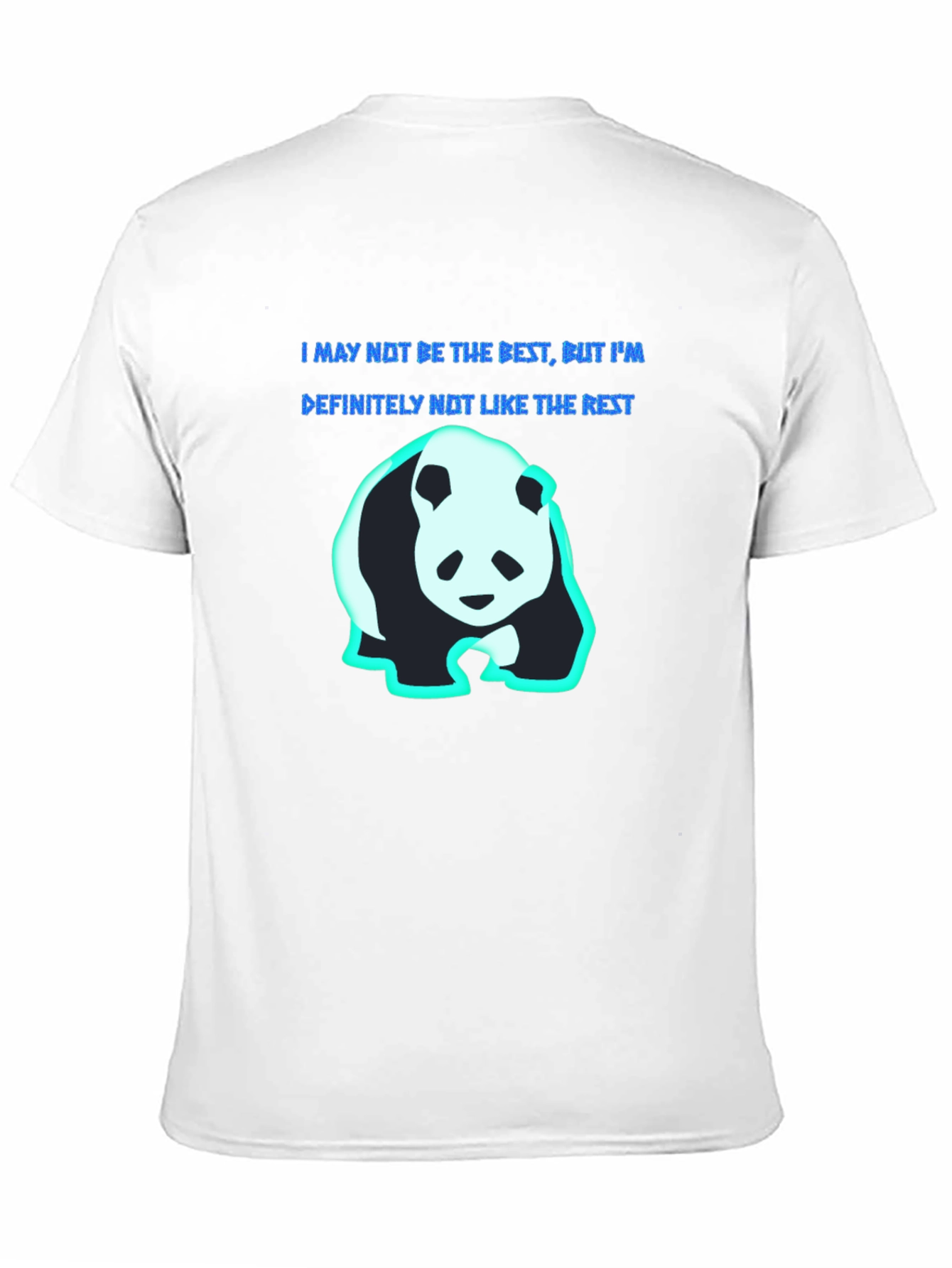 Black Panda Graphic T-Shirt - I'm Not Like The Rest view 11