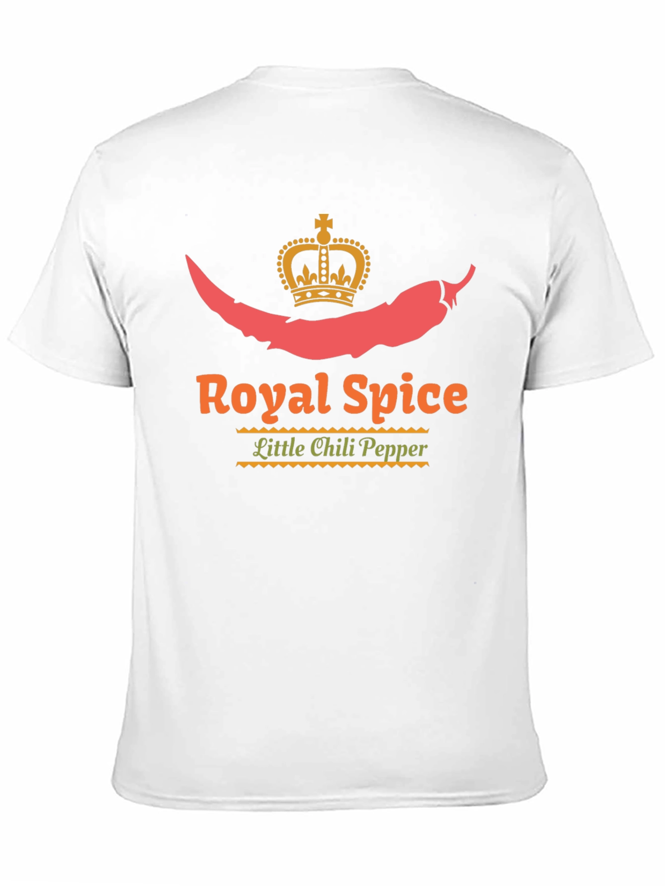 Black Royal Spice Chili Pepper Graphic Tee view 11
