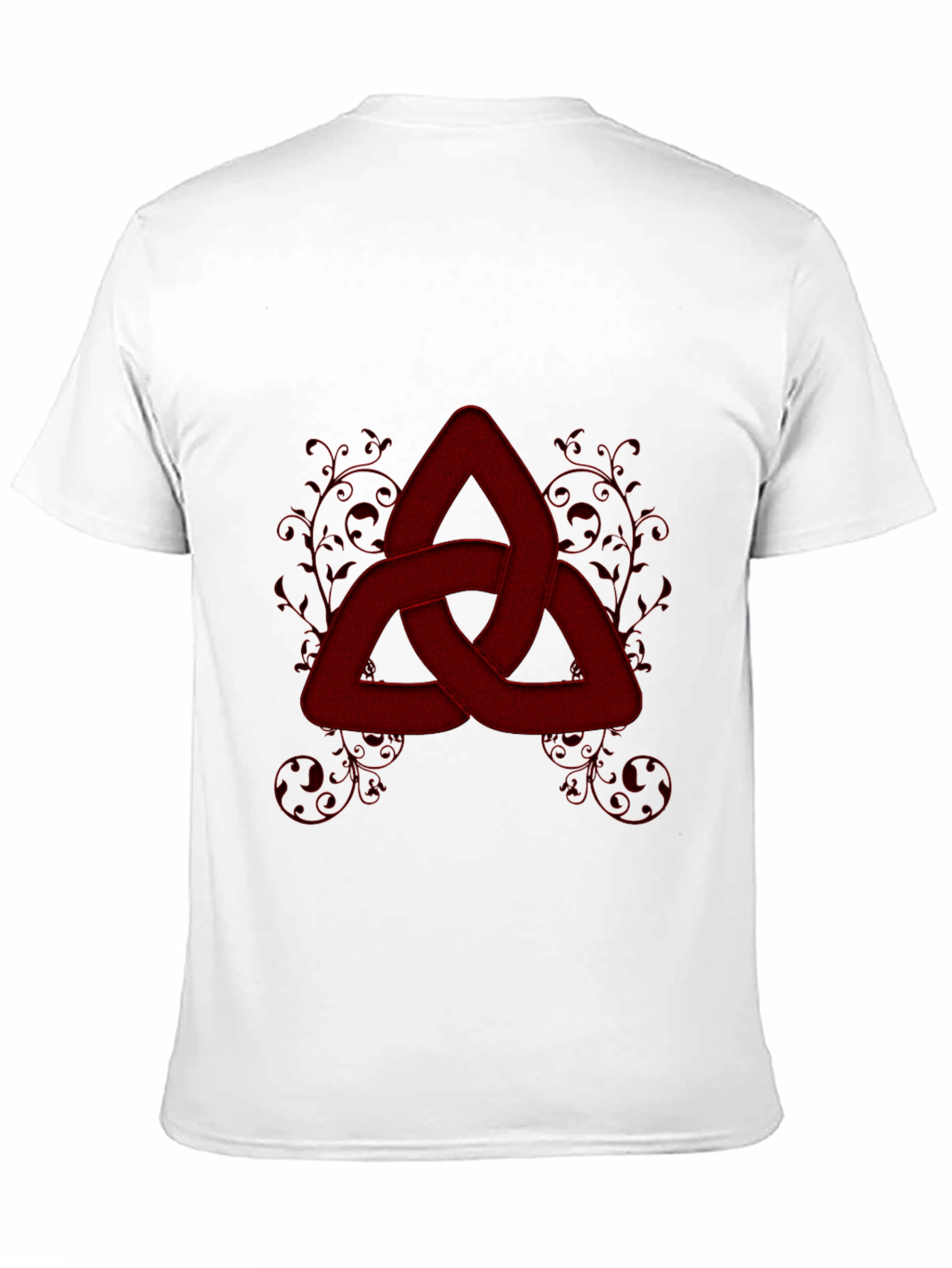 Black Red Knot Graphic Tee - Stylish Celtic Knot Design view 11