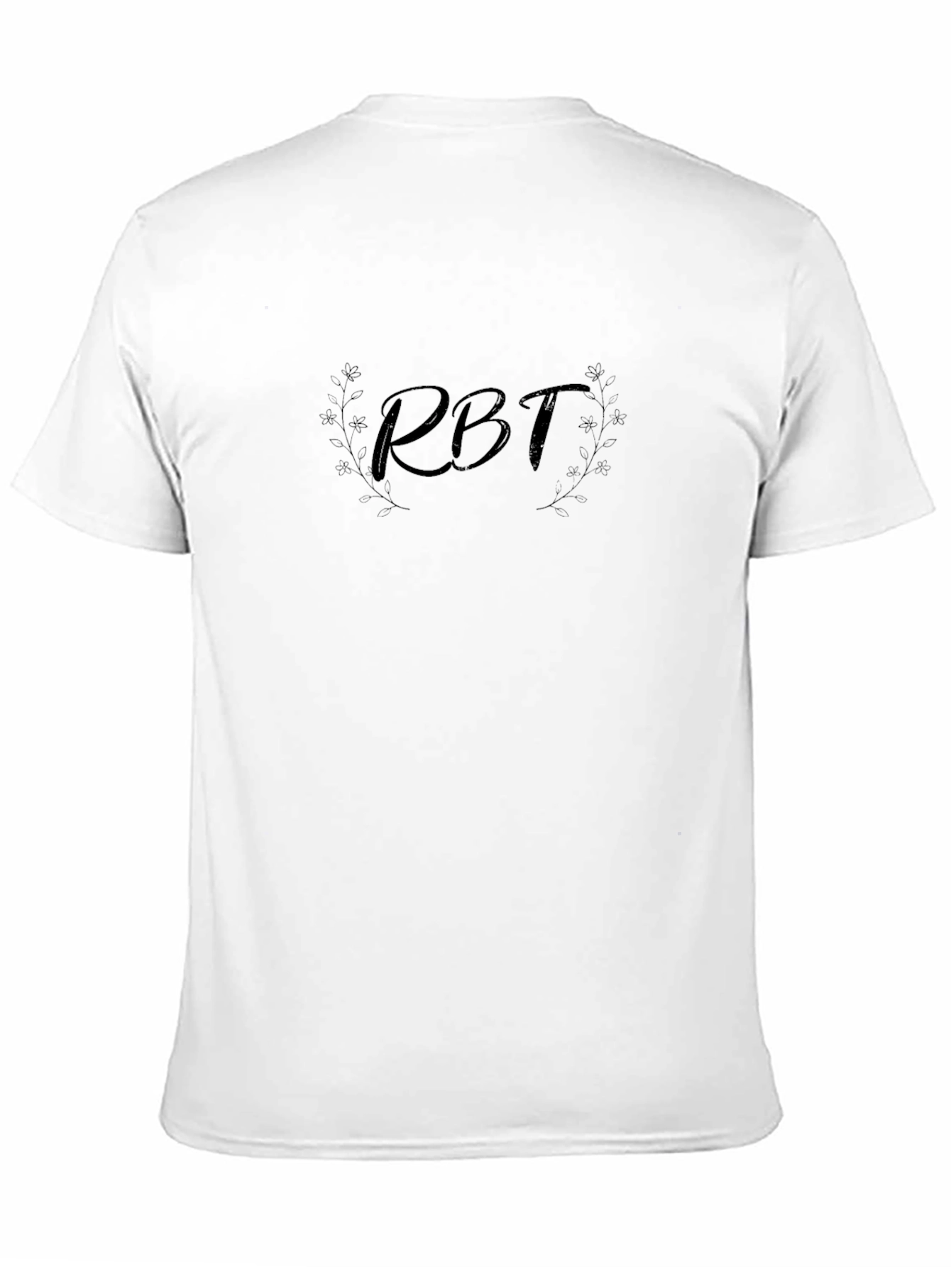 Black RBT Black Graphic Tee - Men's Casual Shirt view 11