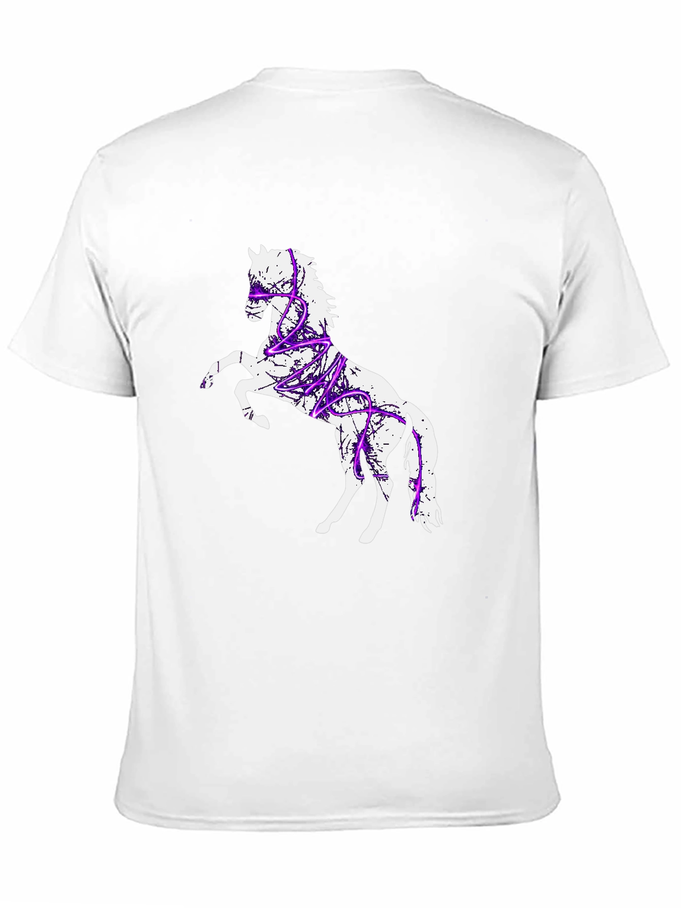 Black Horse Graphic T-Shirt - Black view 11