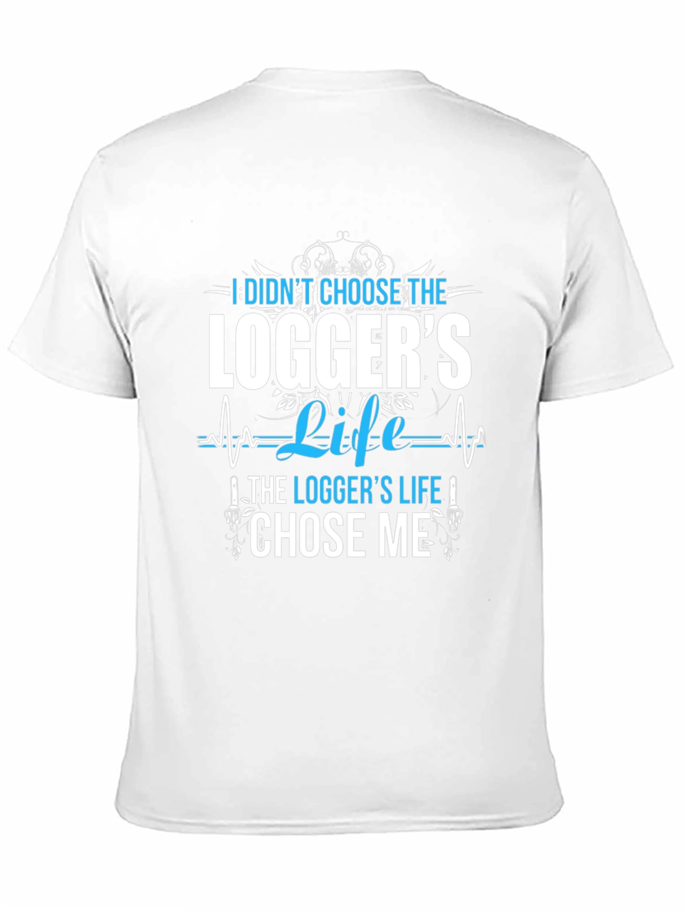 Black Logger's Life Graphic Tee - Black T-Shirt view 11