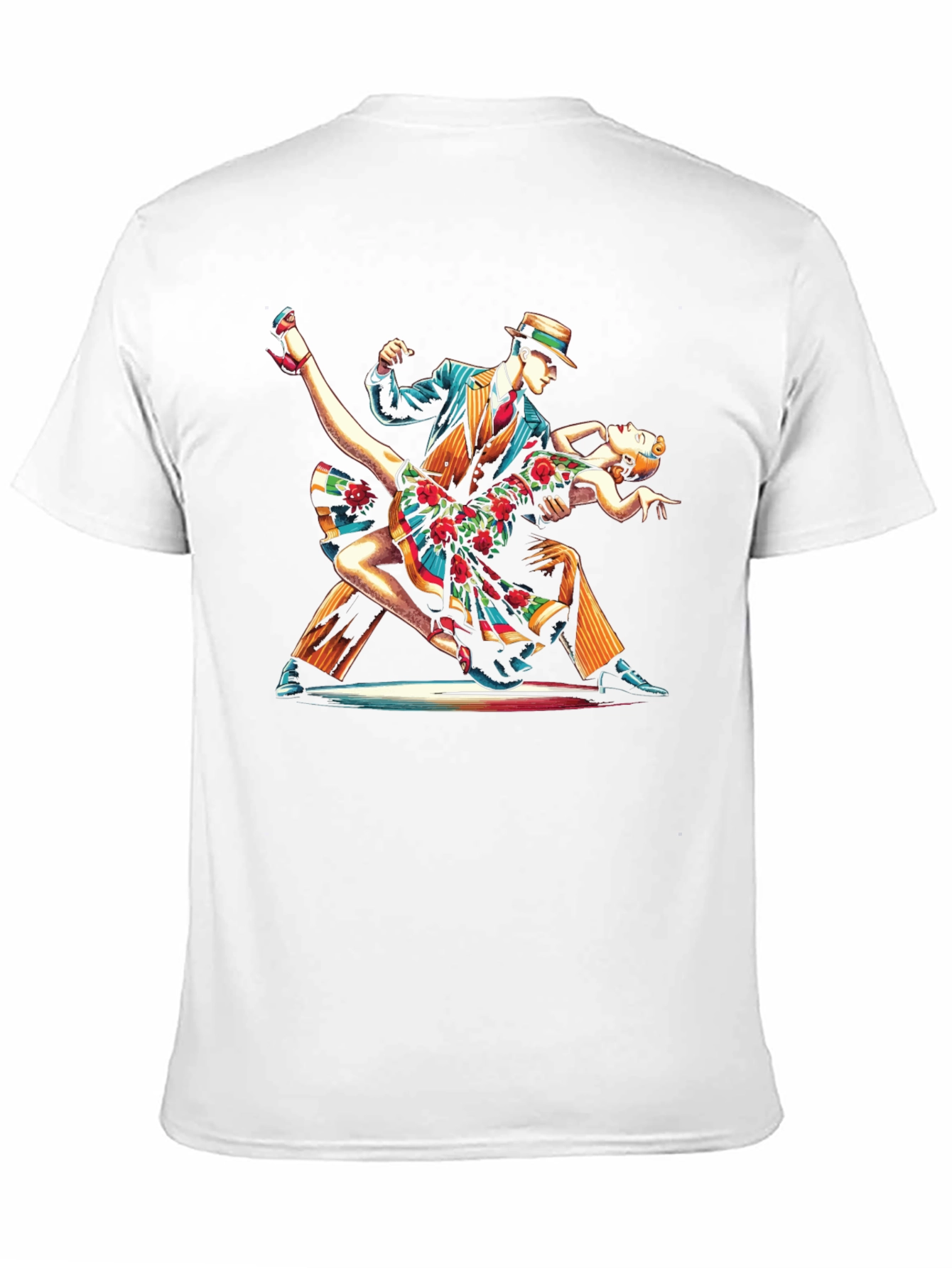 Black Vintage Dance Graphic Tee view 11