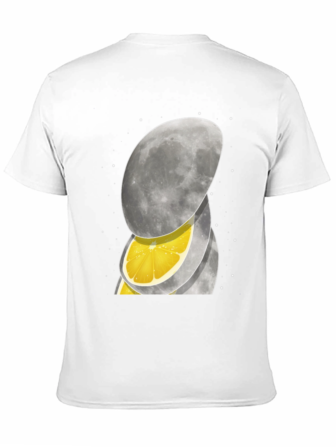 Black Lemon Moon Graphic Tee - Unique Design! view 11