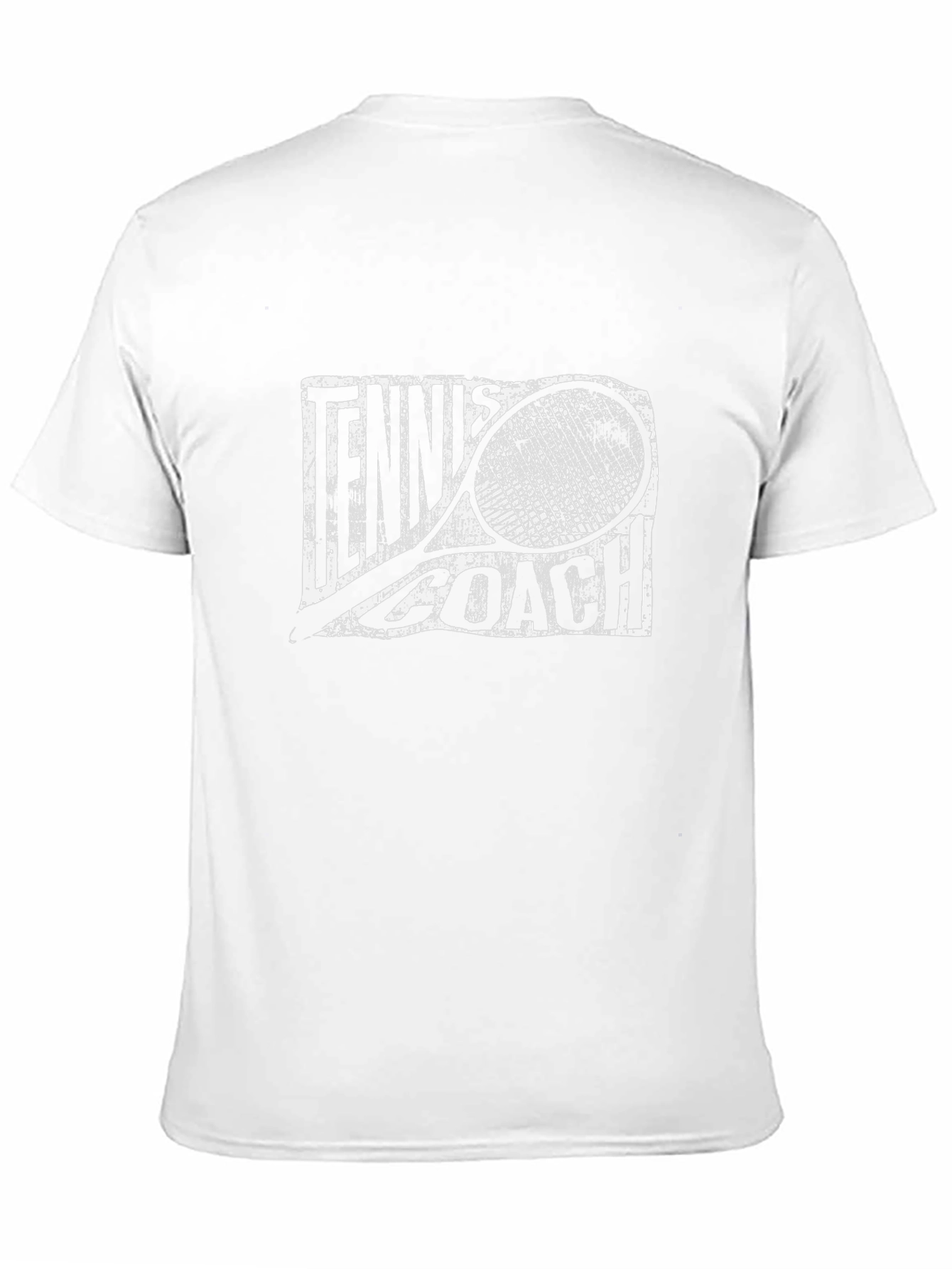Black Tennis Coach Graphic T-Shirt view 11