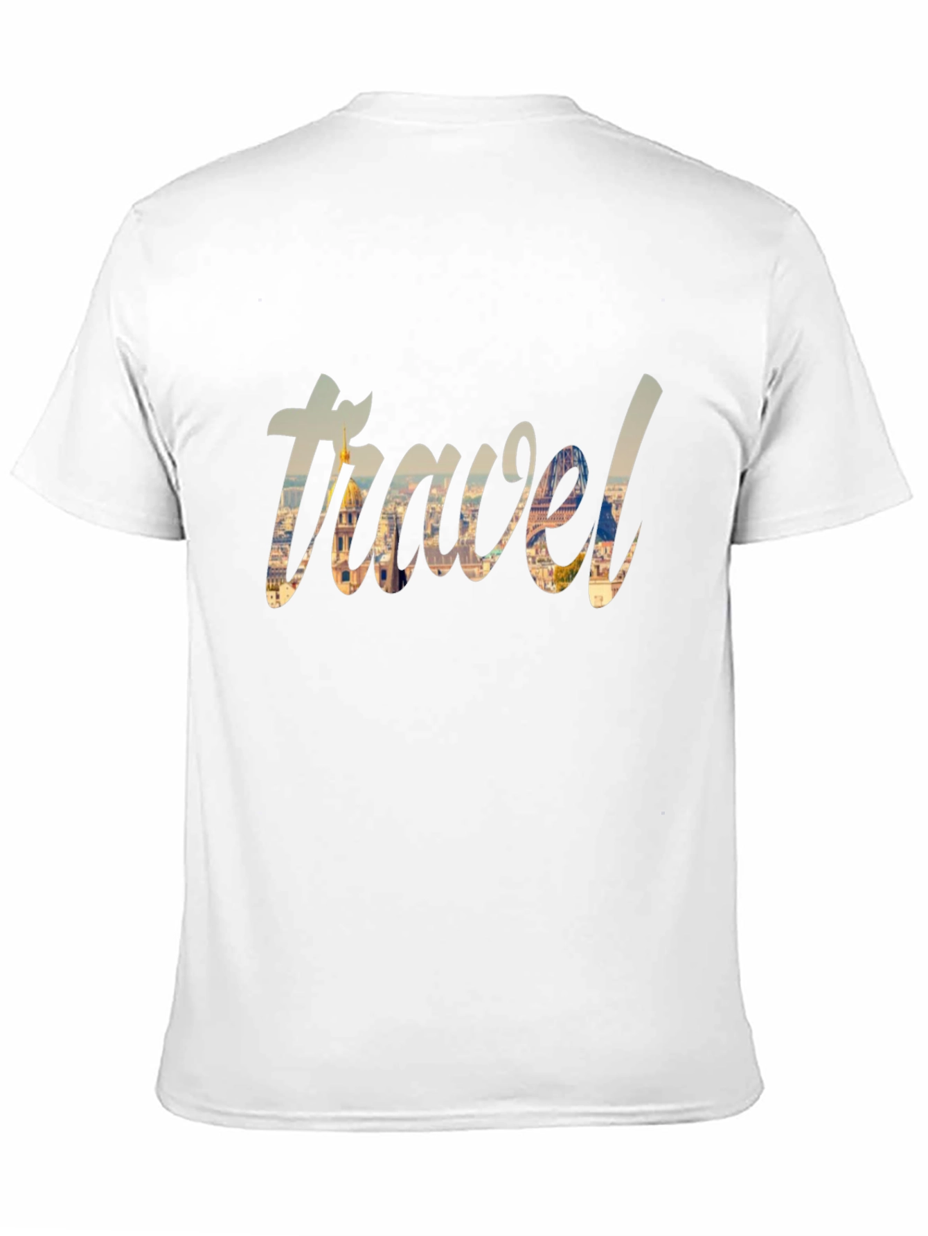 Black Travel Graphic Black T-Shirt view 11