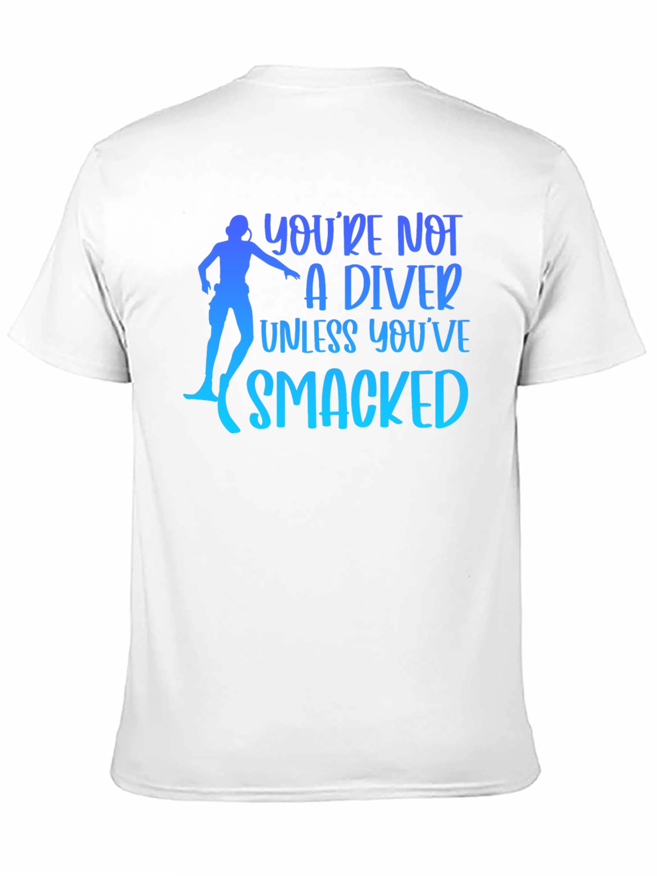 Black Diver Humor T-Shirt - You're Not A Diver Unless... view 11