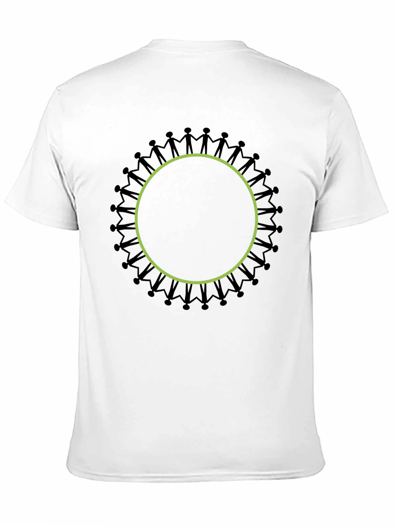 Black Unity Circle Graphic T-Shirt view 11