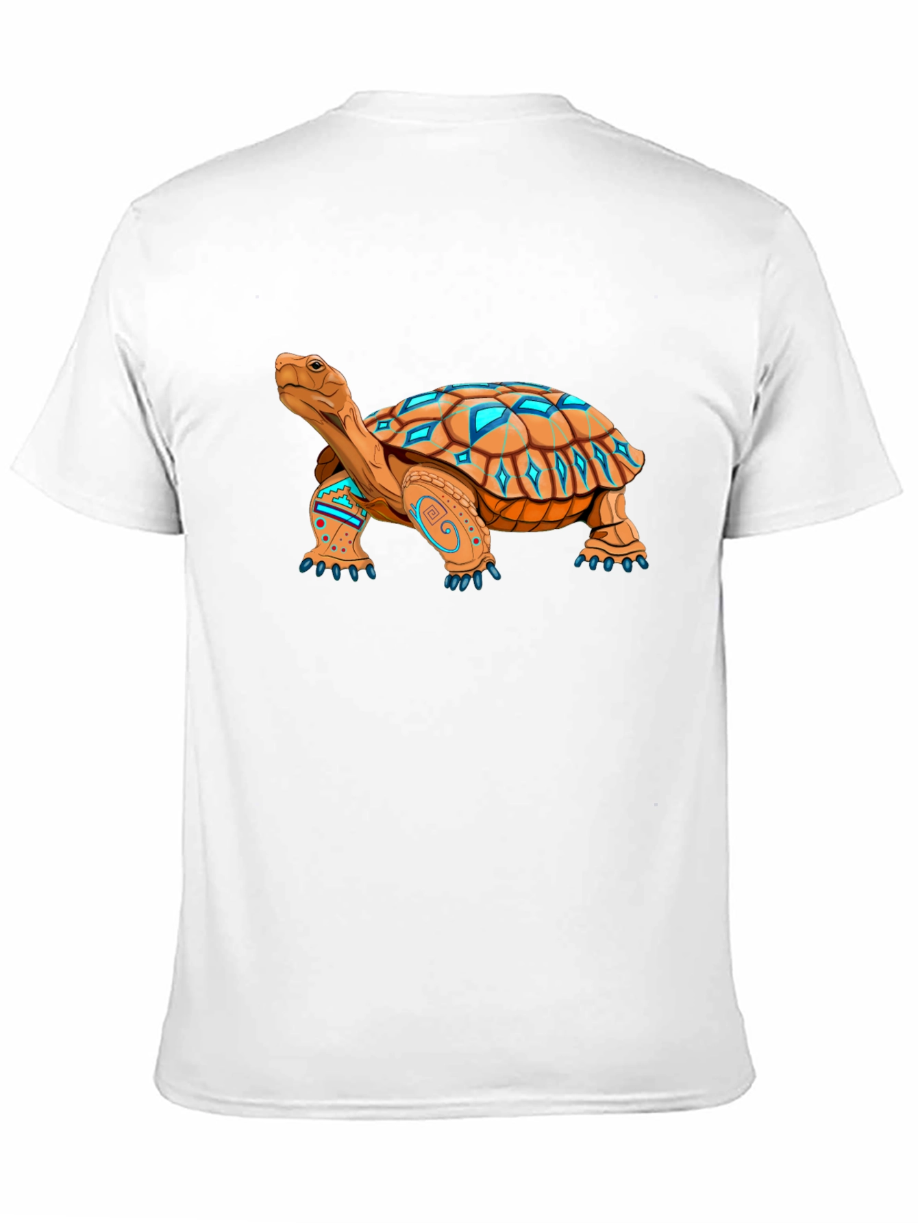 Black Turtle Graphic Black Tee - Unique Design view 11