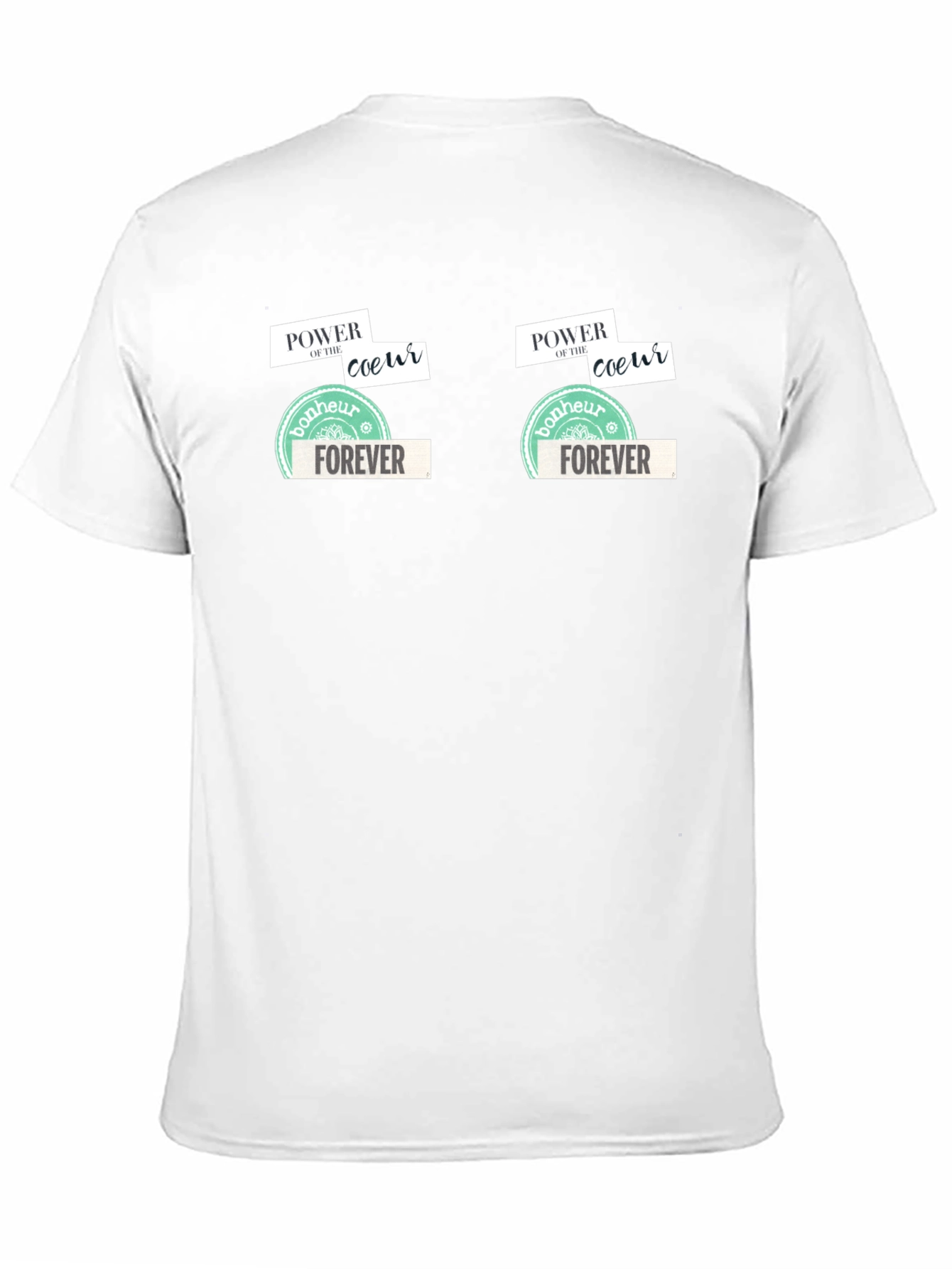 Black Power Of The Coeur Forever Black Tee view 11