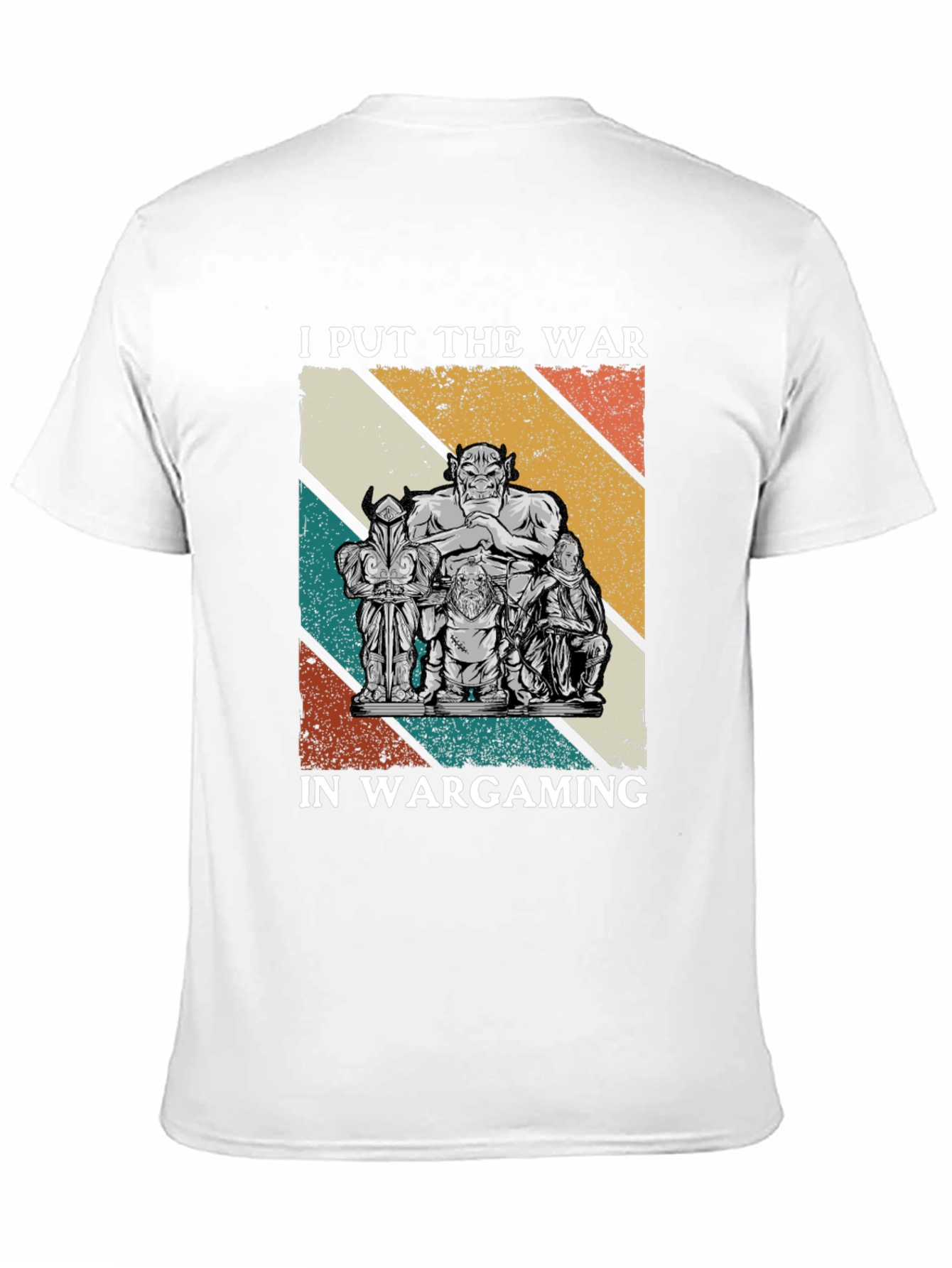 Black I Put The War In Wargaming T-Shirt view 11